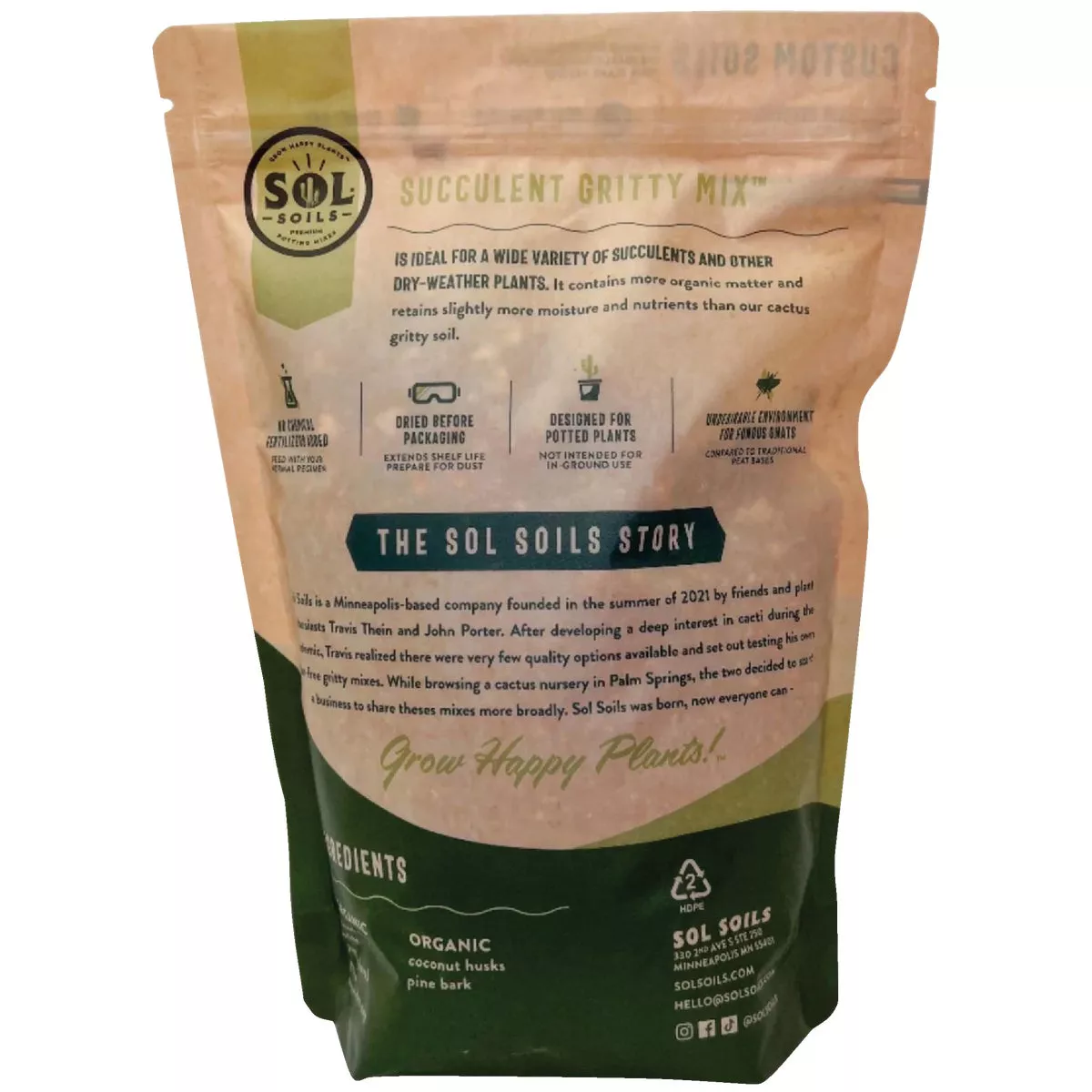 Sol Soils 4 Qt. Succulent Gritty Mix - photo 7