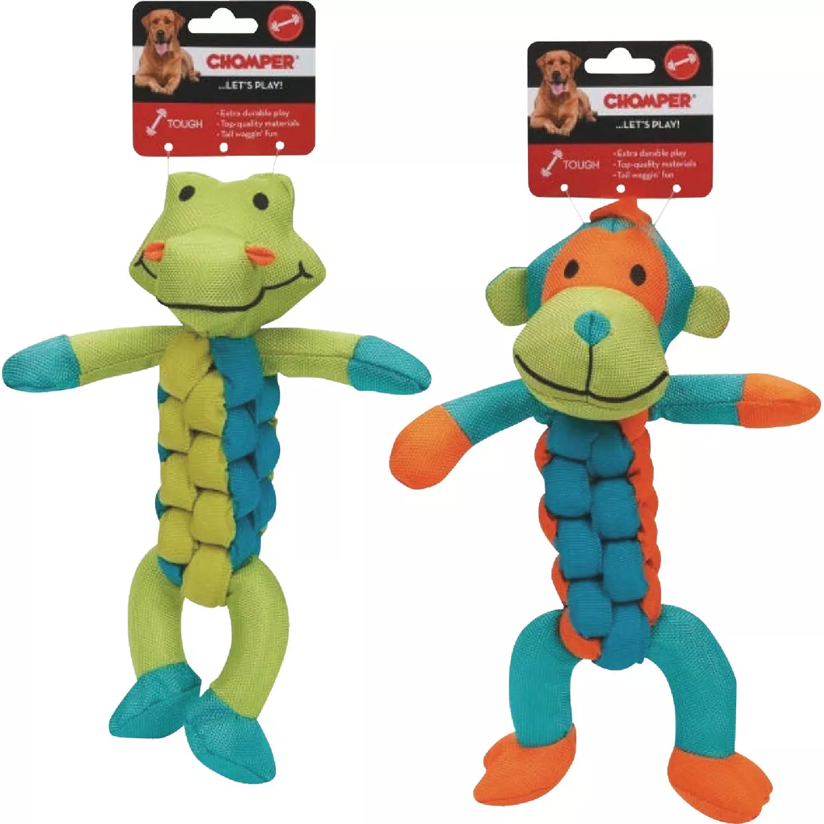 Boss Pet Chomper Twisterz Ballistic Braided Dog Toy - photo 2