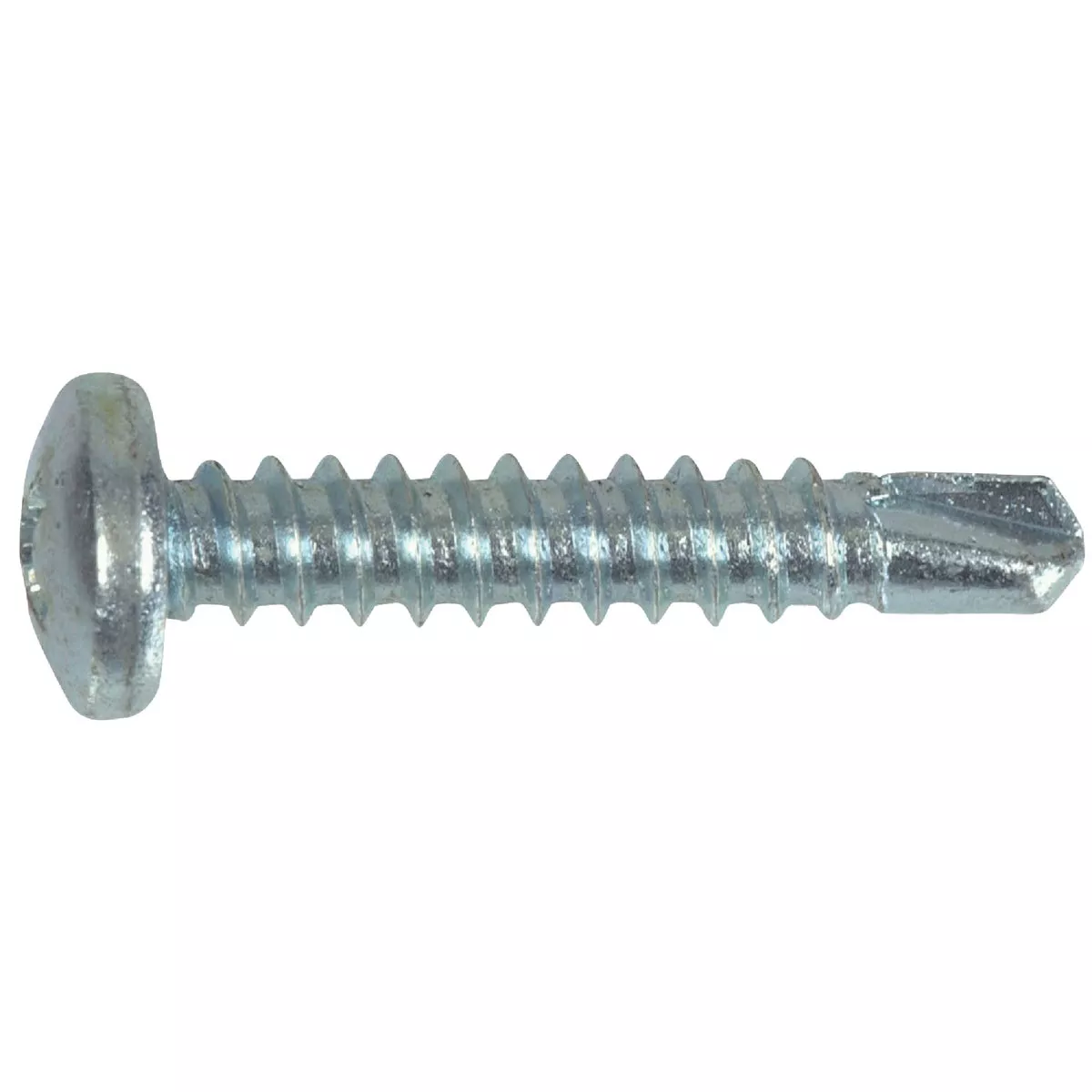 Hillman #6 - 20 x 1/2 In. Phillips Pan Head Self-Drilling Sheet Metal Screw (100 Ct.)