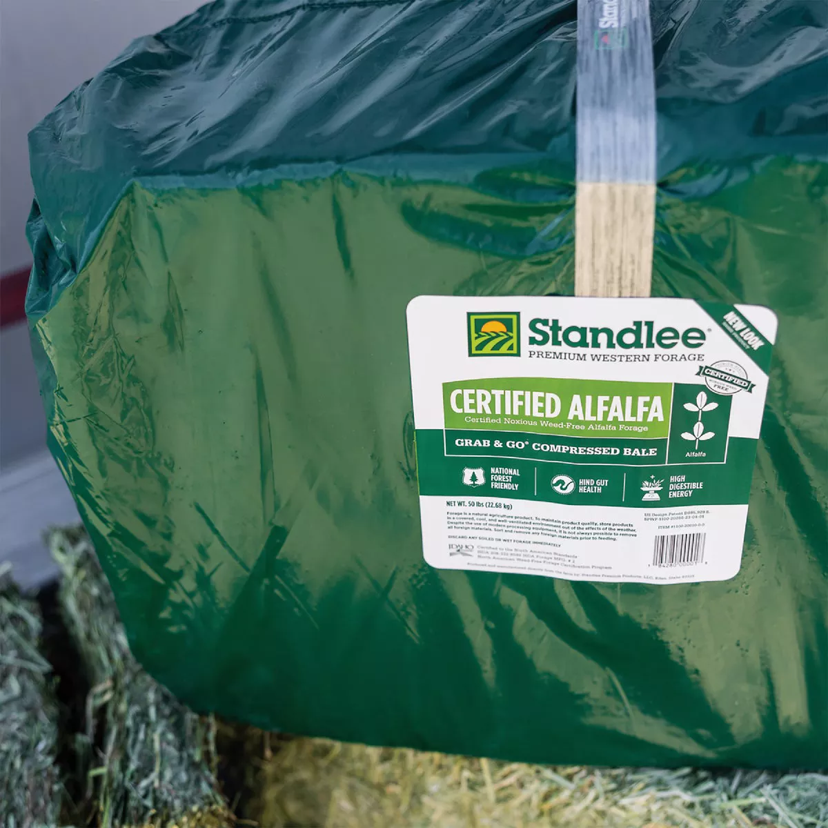 Standlee Premium Western Forage 50 Lb. Certified Alfalfa Grab & Go Compressed Bale - photo 6