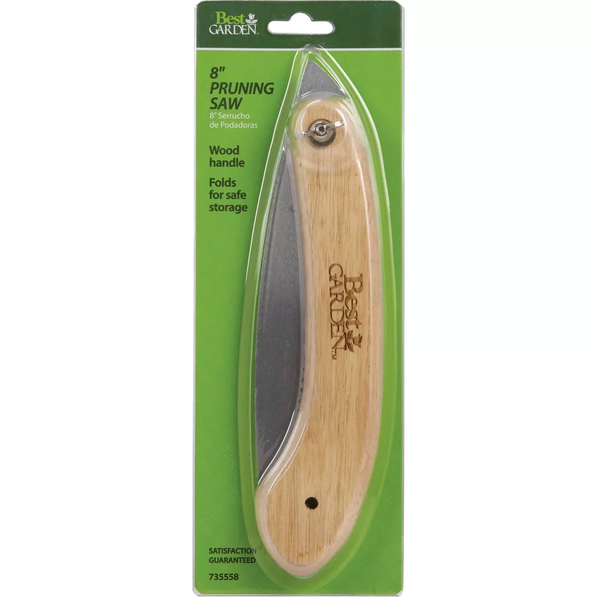 Best Garden 8 In. Curved Pruning Saw - photo 2