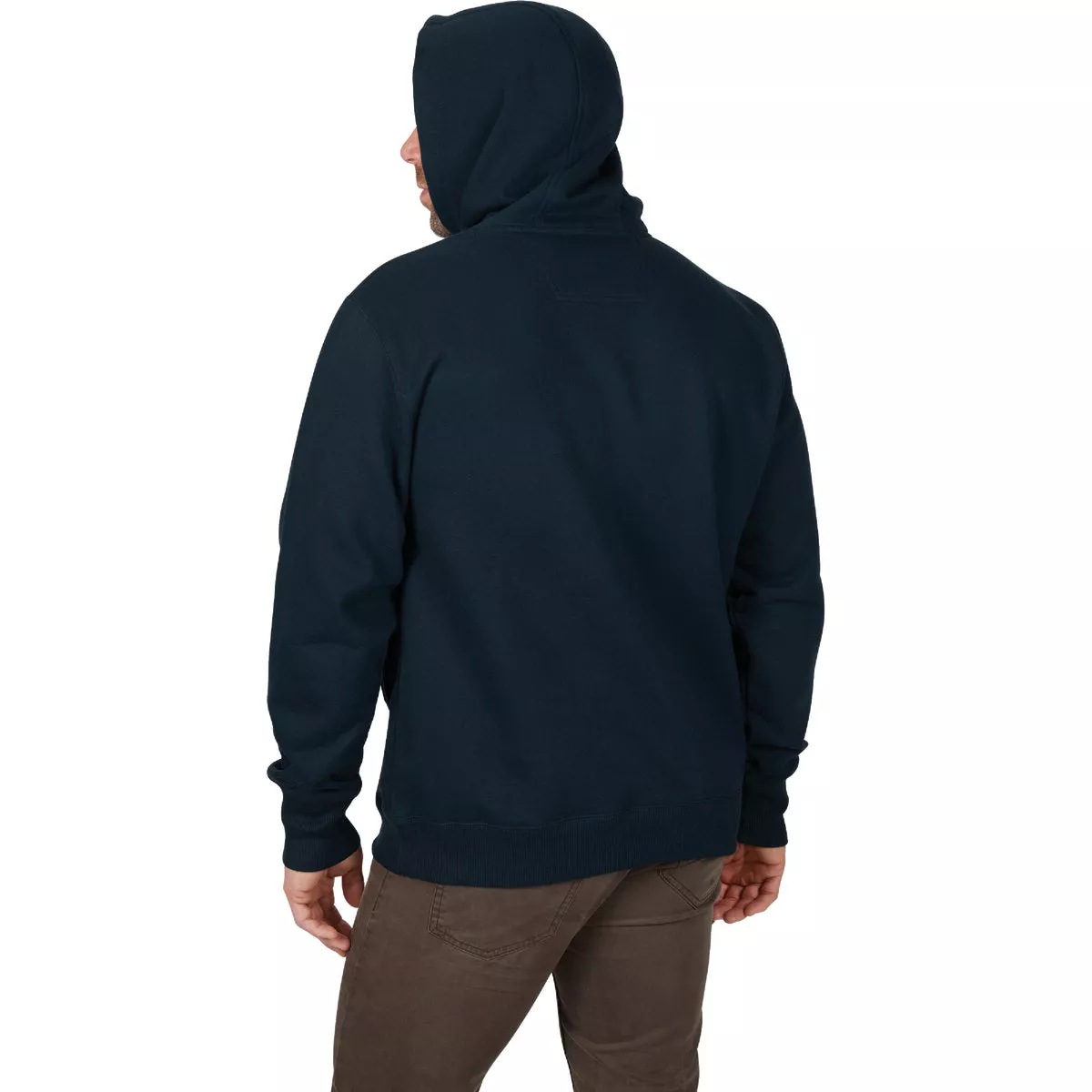 Milwaukee Medium Navy Blue Heavy-Duty Pullover Hooded Sweatshirt - photo 3