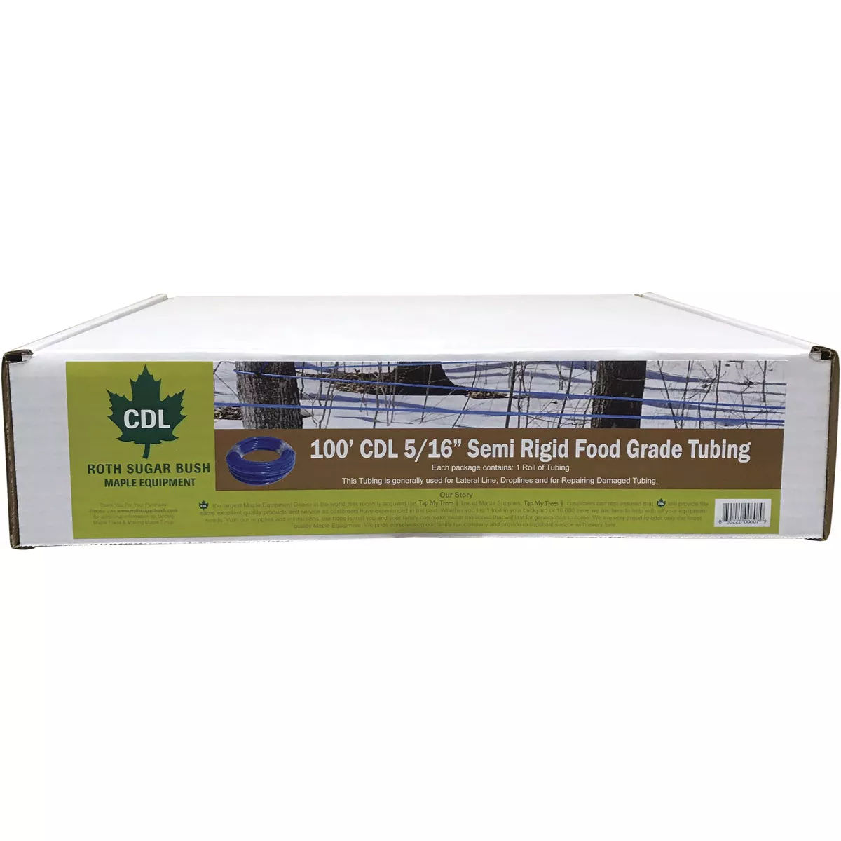 CDL 5/16 In. x 100 Ft. Food Grade Maple Tubing - photo 2