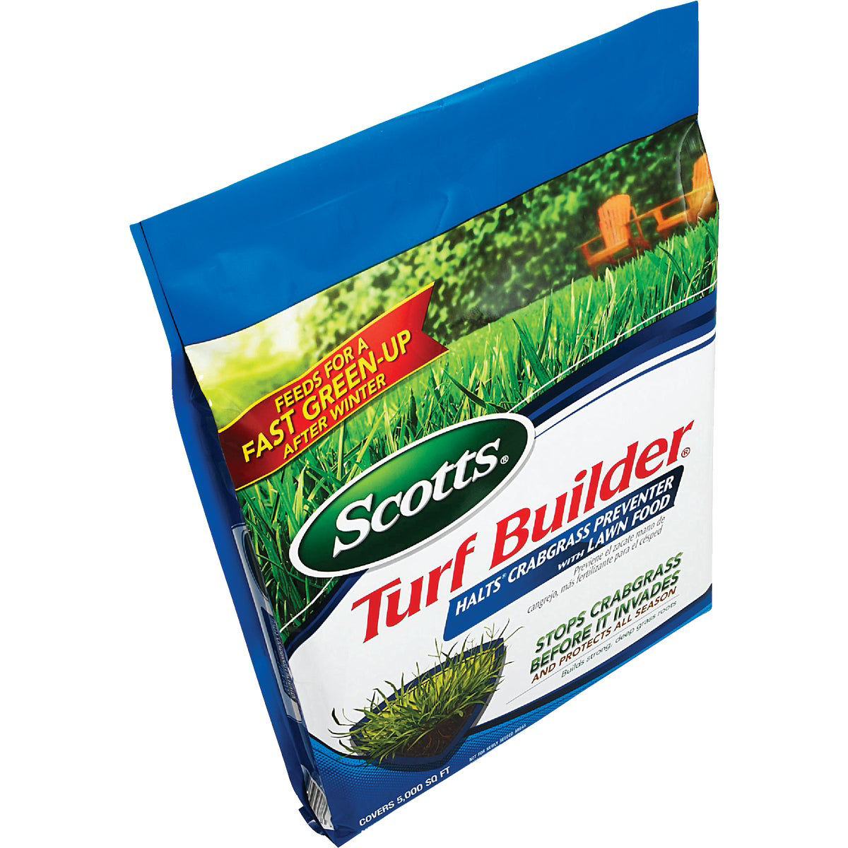 Scotts Turf Builder 13.35 Lb. 5000 Sq. Ft. Halts Crabgrass Preventer