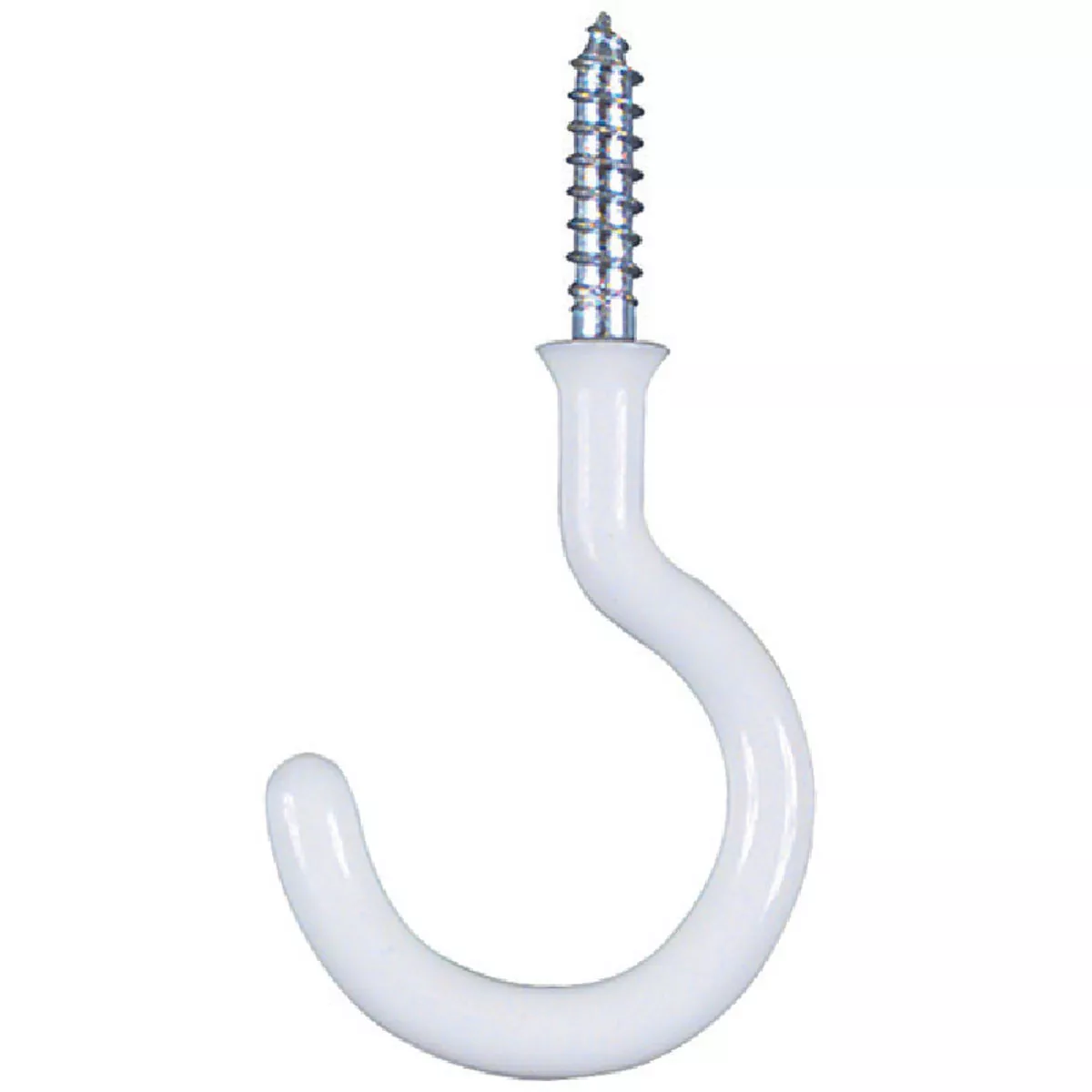 National Hardware White Vinyl-Coated Ceiling Hook (2-Pack) - photo 3