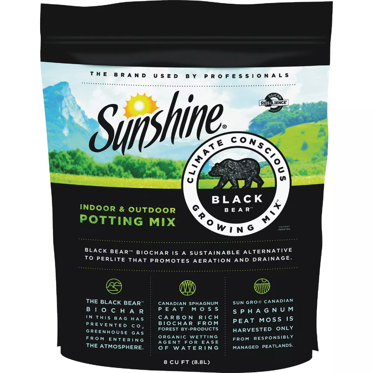 Sunshine Black Bear 8 Qt. Indoor & Outdoor Potting Mix