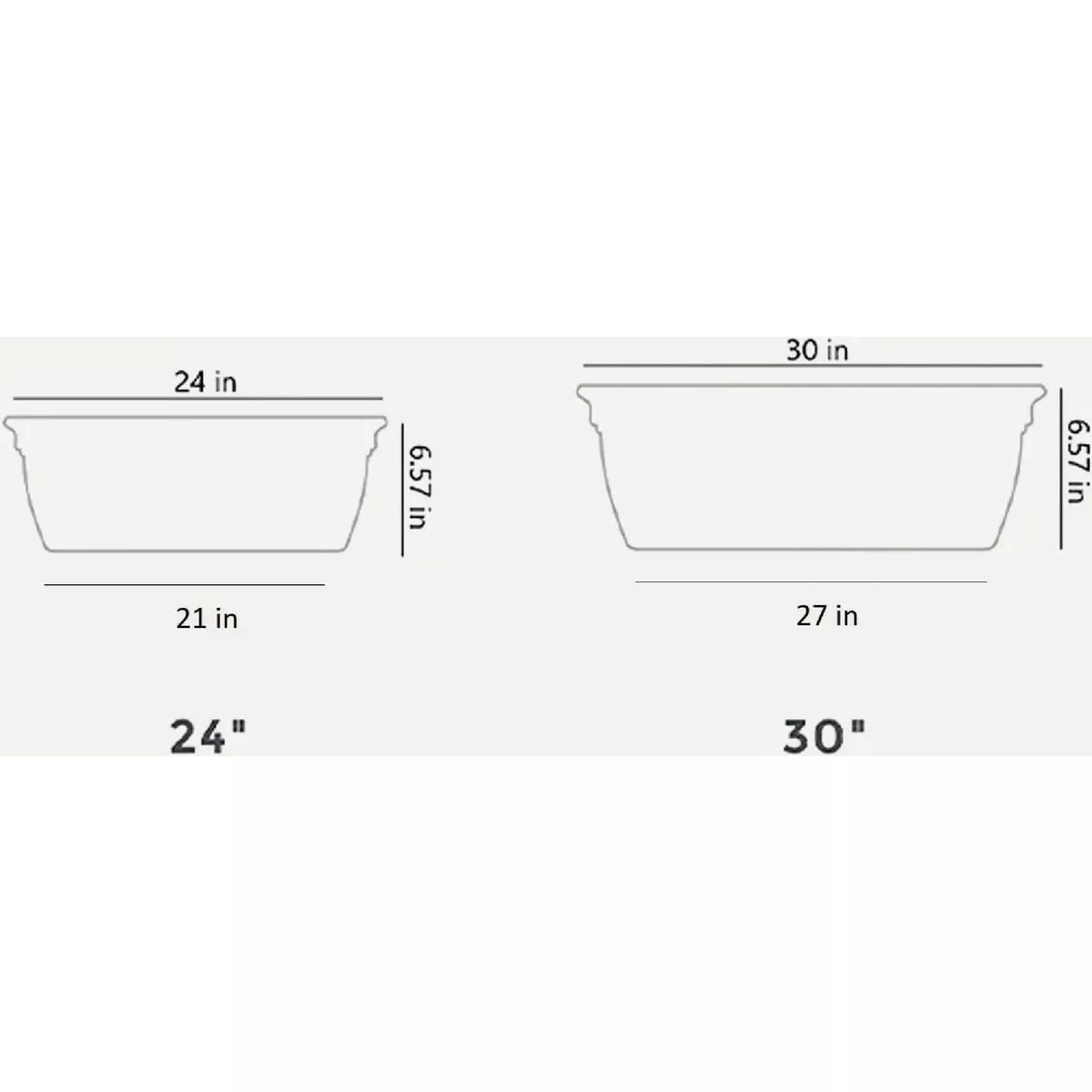 HC Companies Eclipse 24 In. Black Window Box - photo 3