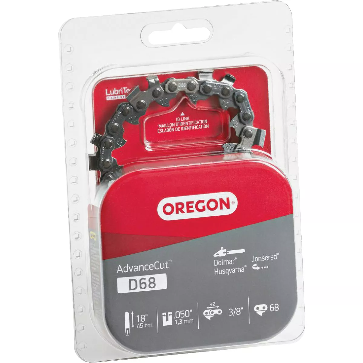 Oregon D68 AdvanceCut Saw Chain for 18 in. Bar - 68 Drive Links - fits Husqvarna, Makita, Poulan, Cub Cadet, Efco and Red Max - photo 7