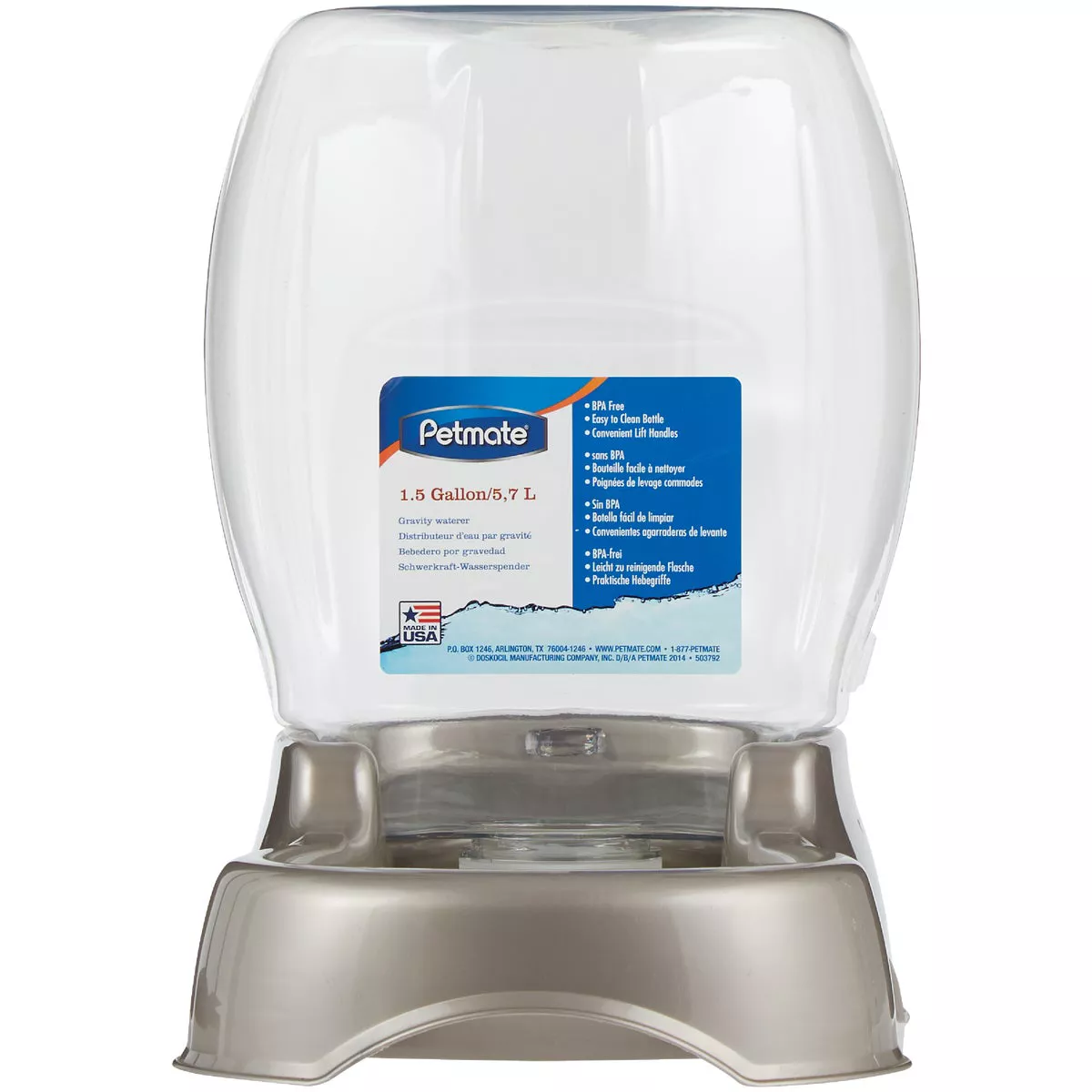 Petmate Pet Cafe 1-1/2 Gal. Automatic Pet Waterer - photo 2