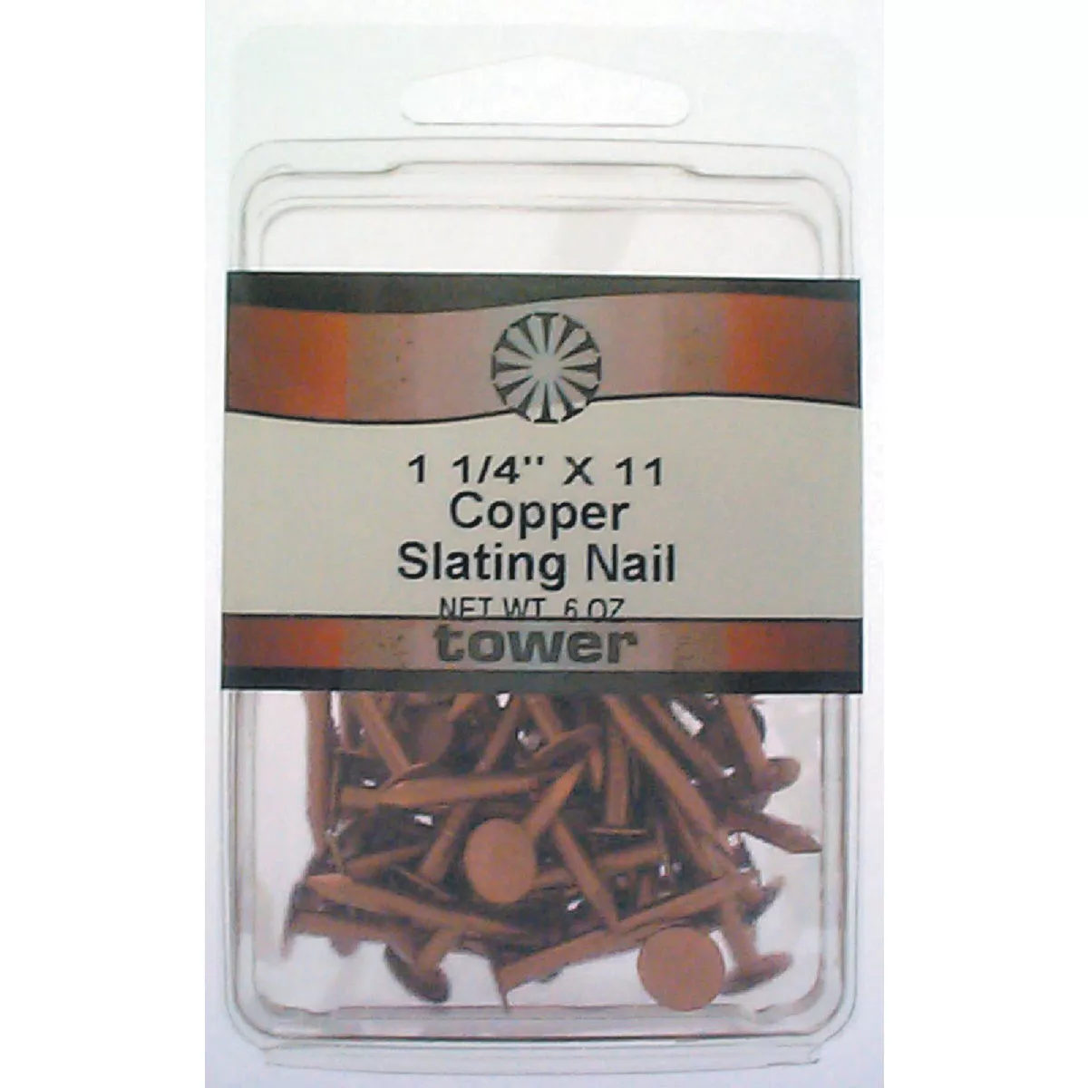 Hillman Anchor Wire 1-1/4 In. 11 ga Copper Slate Specialty Nails (5-Count, 6 Oz.) - photo 2