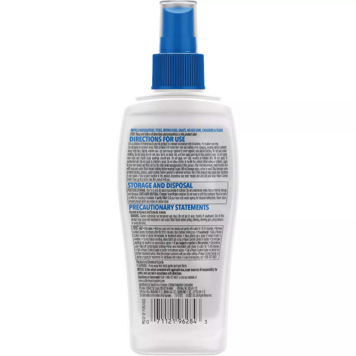 Cutter Backwoods 6 Oz. Insect Repellent Pump Spray - photo 2