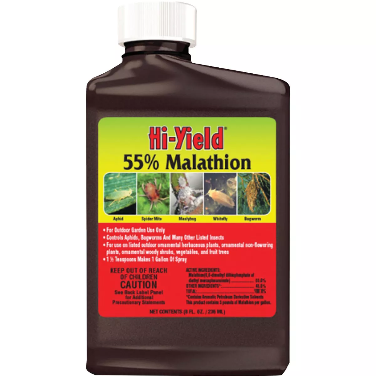 Hi-Yield 8 Oz. Concentrate Malathion Insect Killer
