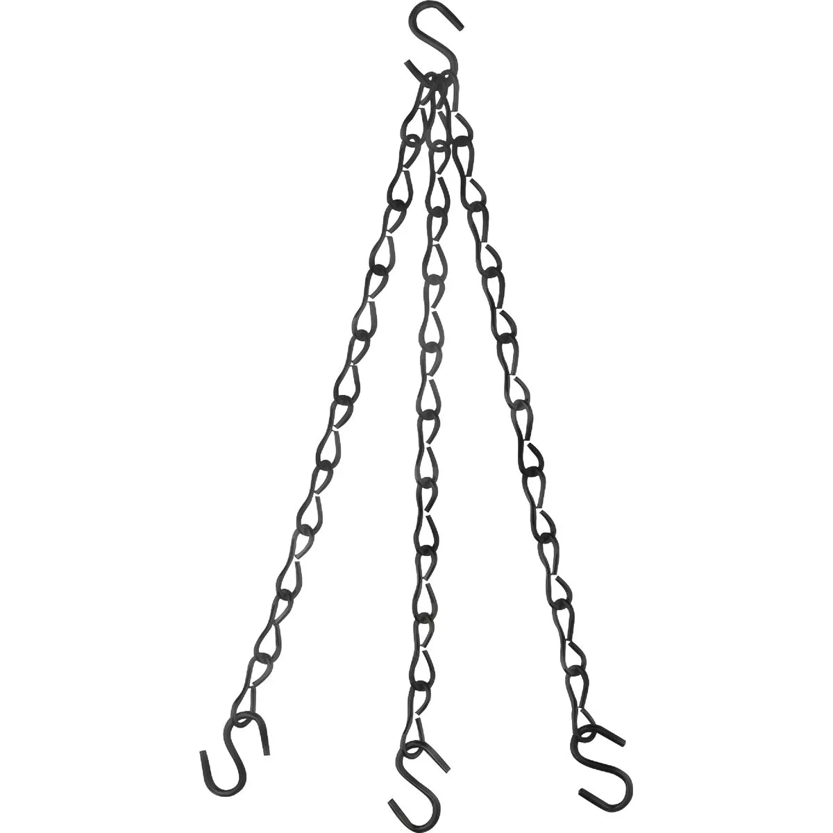 National Hardware 18 In. Black Metal Hanging Plant Extension Chain