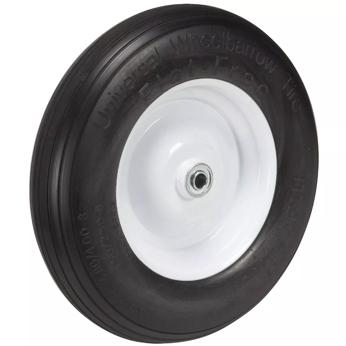 Marathon 14.5 In. Universal Flat Free Wheelbarrow Wheel - photo 3