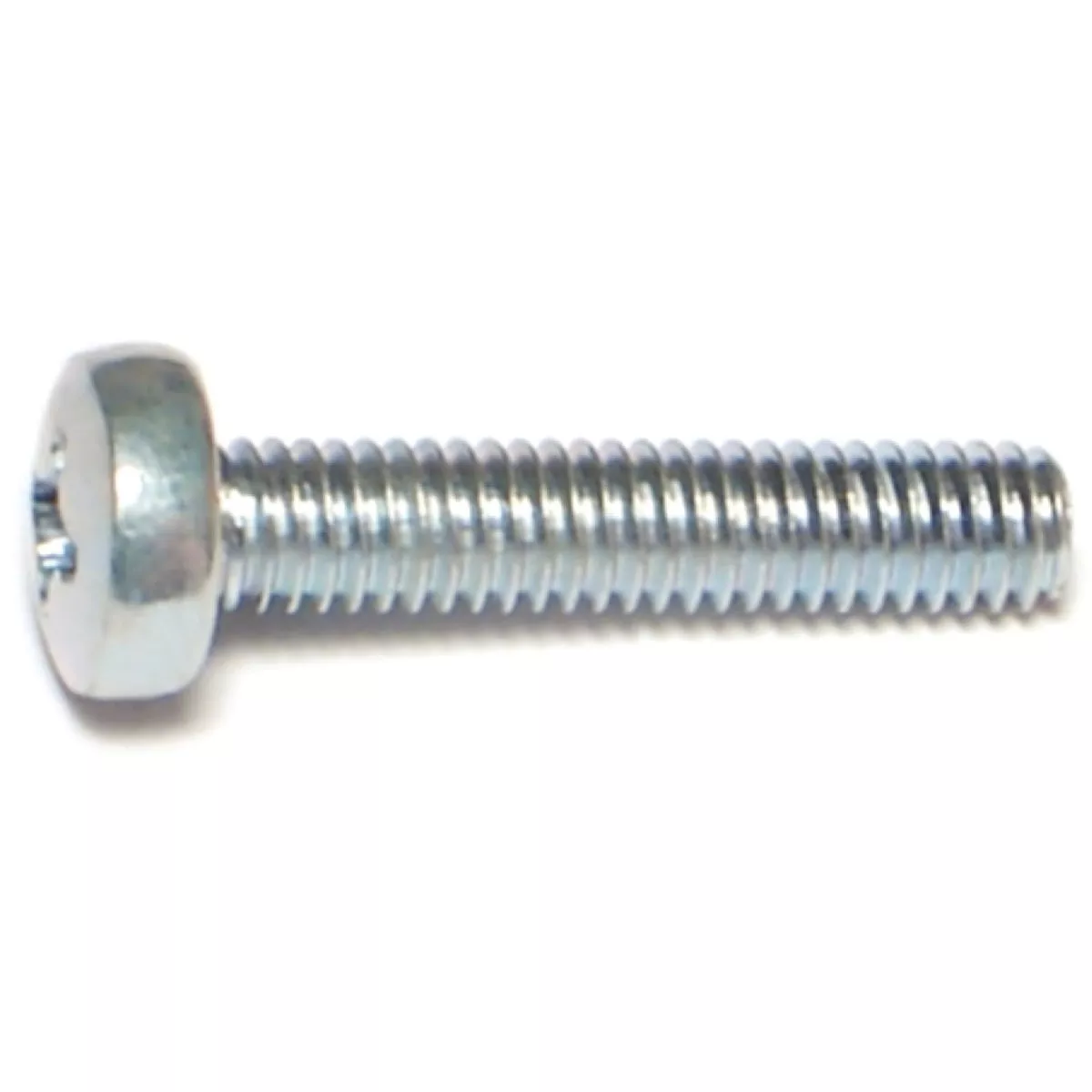 Midwest Fastener 4mm-0.7 x 20mm Zinc Plated Class 4.8 Steel Coarse Thread Phillips Pan Head Machine Screws