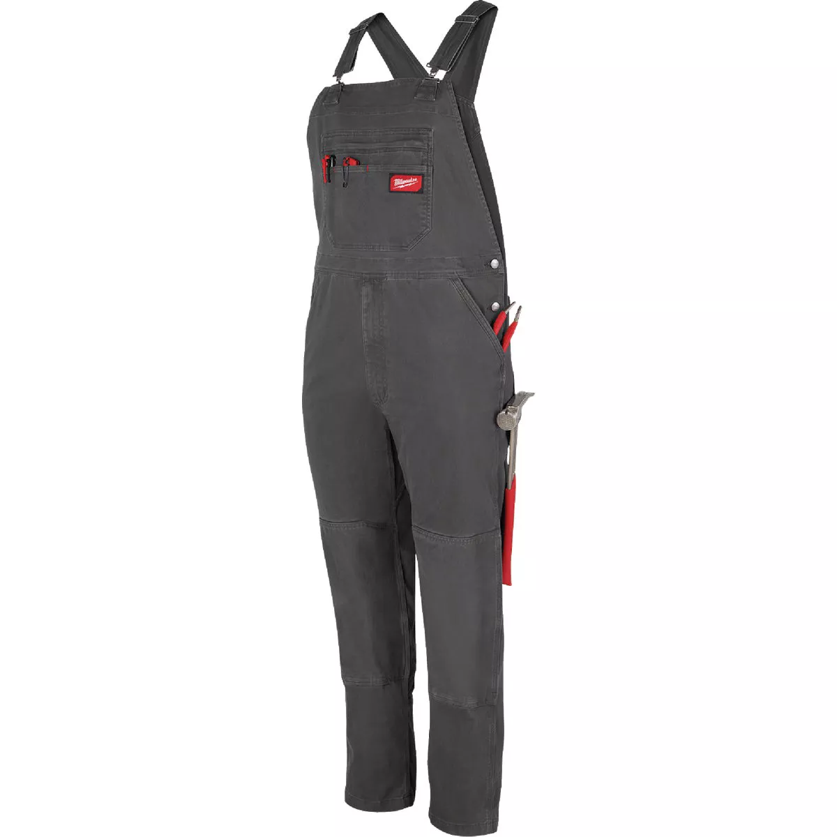 Milwaukee FREEFLEX Men's 34x34 Gray Unlined Bib Overalls - photo 3