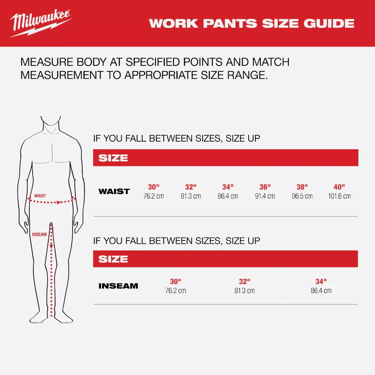 Milwaukee FREEFLEX Black 38 x 34 Tech Pants