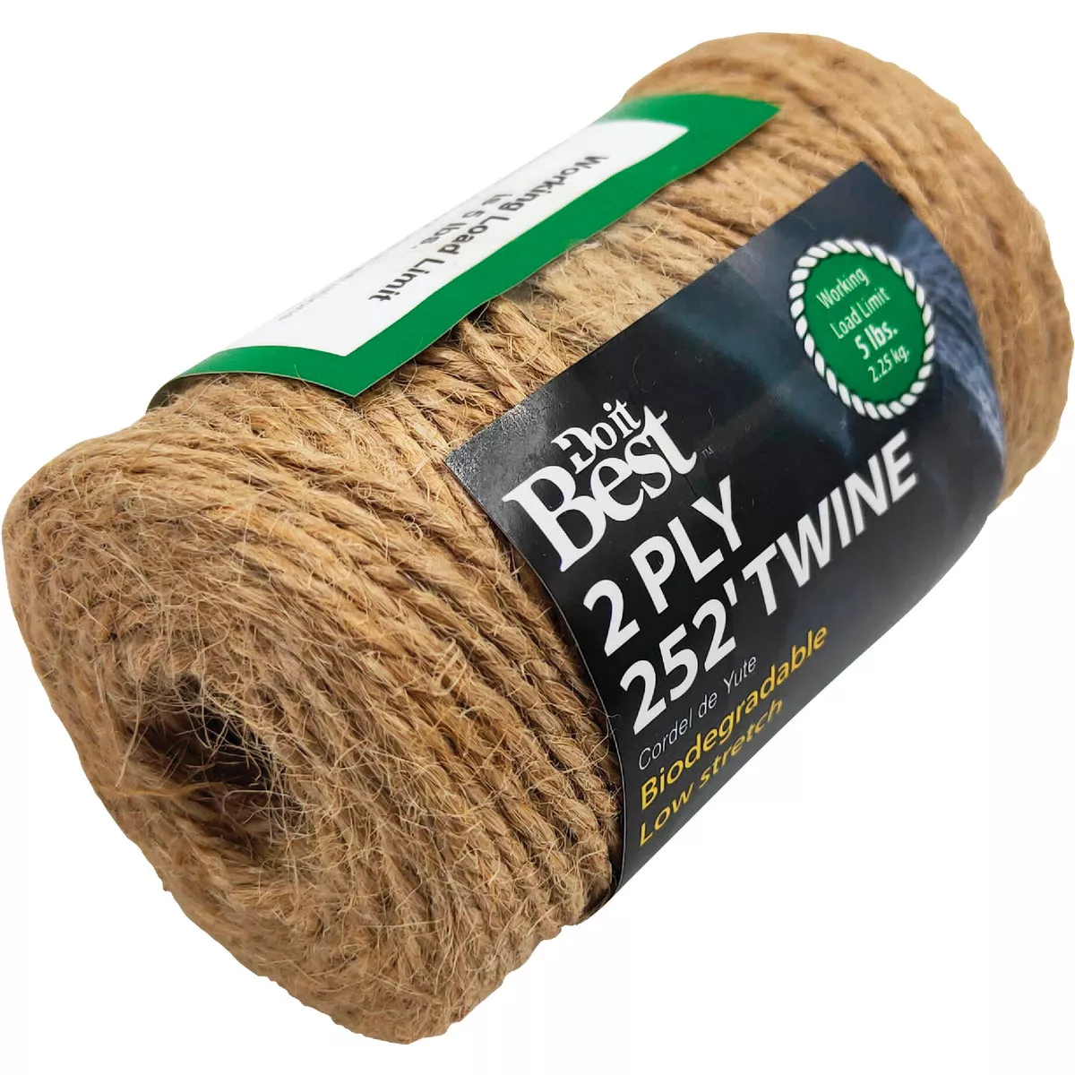 Do it Best 2-Ply x 252 Ft. Brown Jute Biodegradable Twine - photo 2