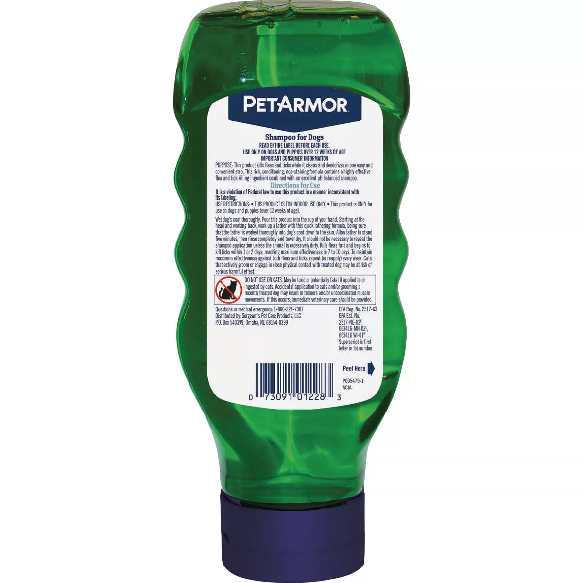 PetArmor 18 Oz. Sunwashed Linen Scent Flea & Tick Dog Shampoo - photo 2