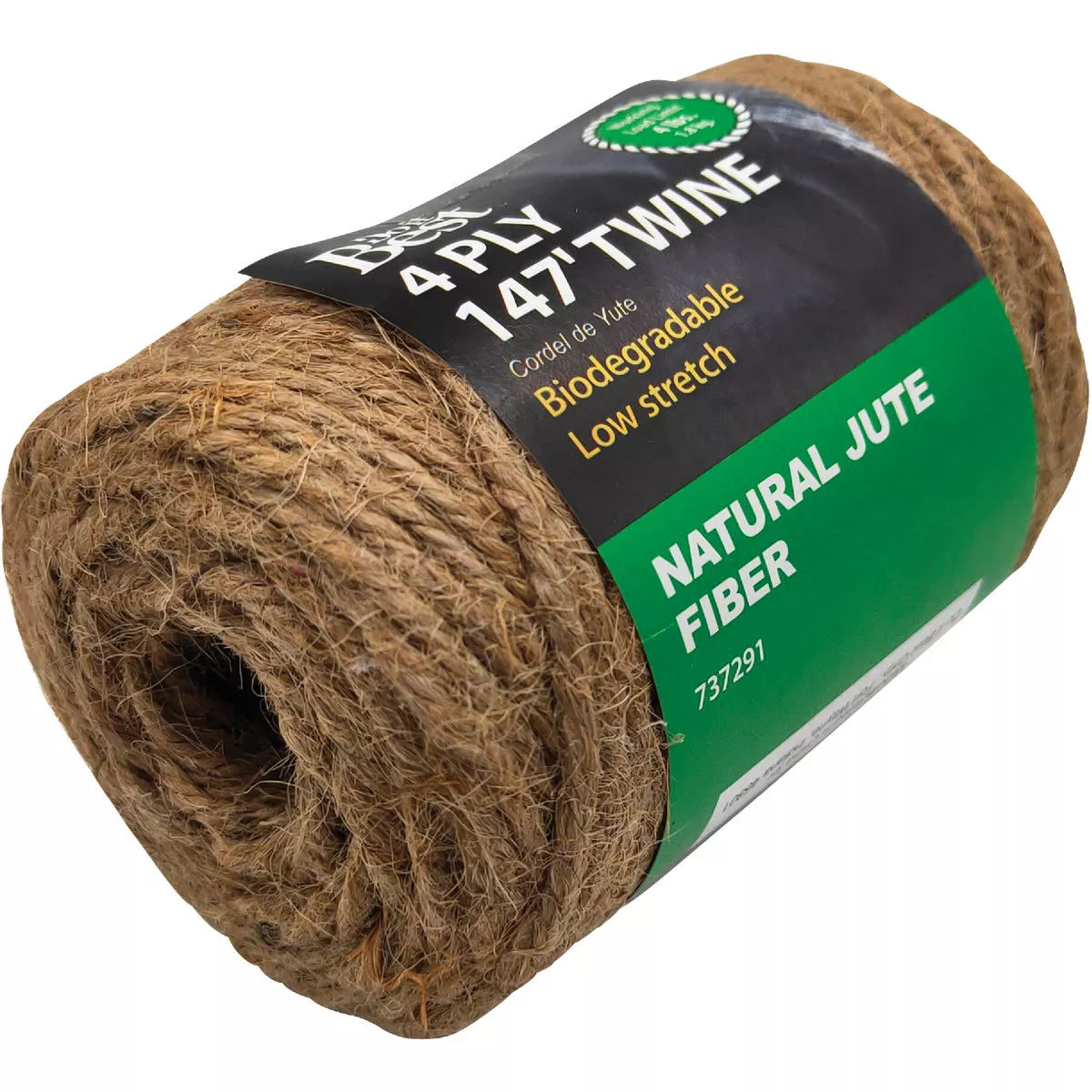 Do it Best 4-Ply x 147 Ft. Brown Jute Biodegradable Twine - photo 2