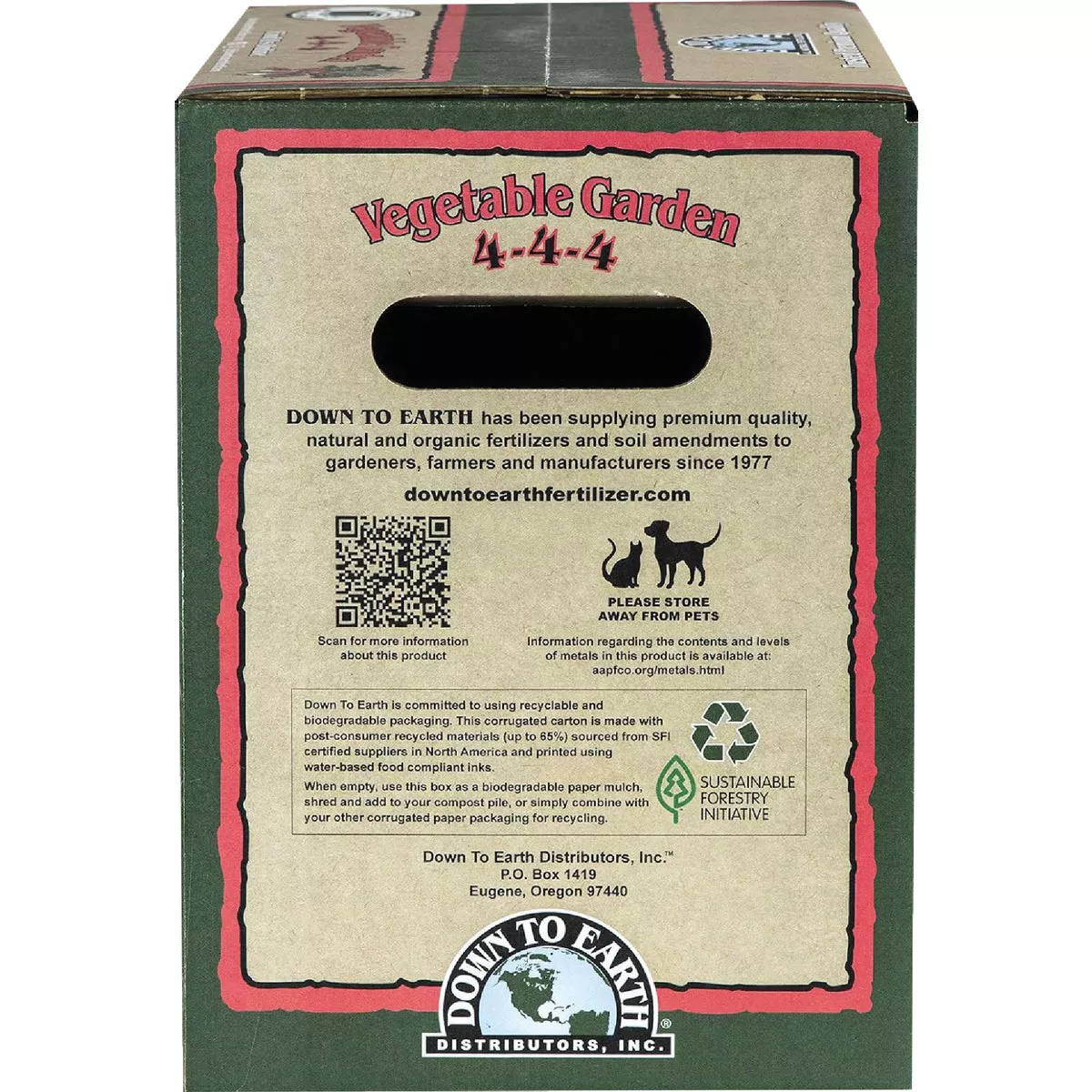 Down To Earth 15 Lb. 4-4-4 Vegetable Garden Mix - photo 3