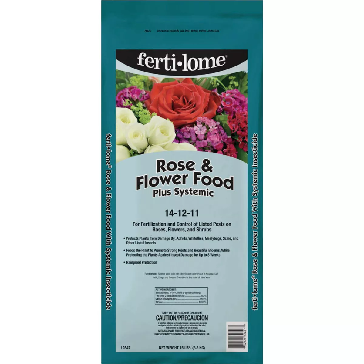 Ferti-lome 10 Lb. 14-12-11 Rose & Flower Dry Plant Food