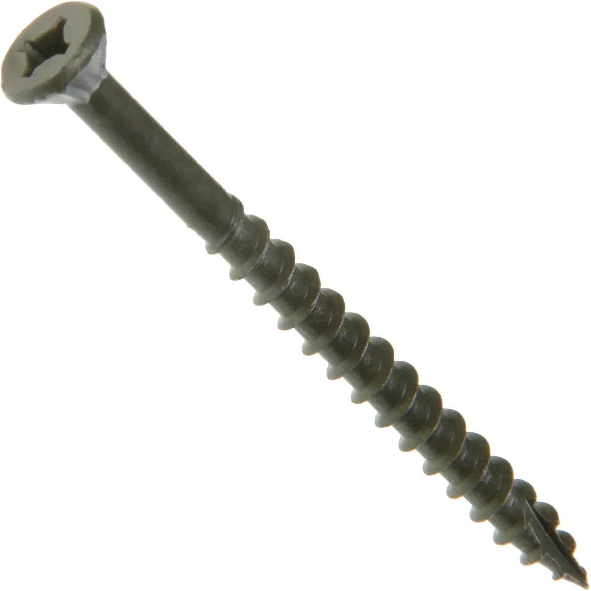 Do it #10 x 4 In. Primeguard Plus Premium-Coated Combo Bugle-Head Exterior Screw (1 Lb. Box)