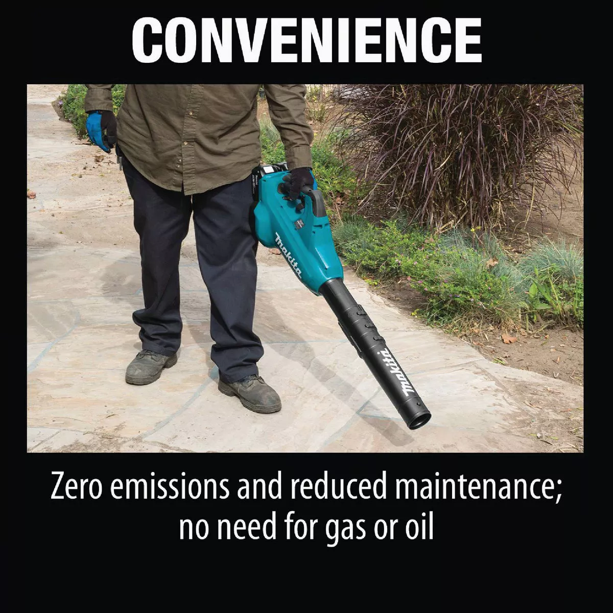 Makita 120 MPH 473 CFM 18V X2 (36V) LXT Lithium-Ion Brushless (5.0Ah) Cordless Blower Kit - photo 18