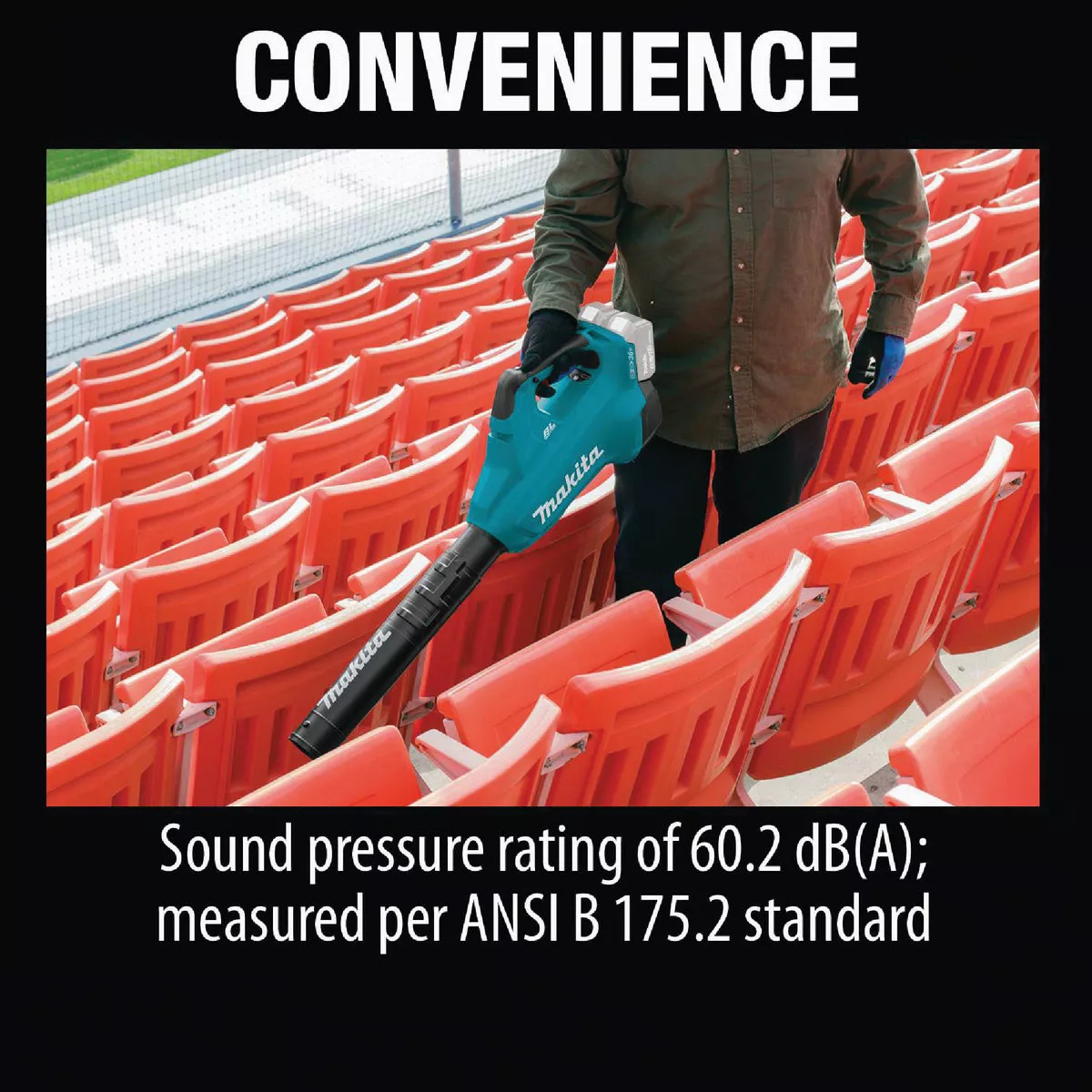 Makita 120 MPH 473 CFM 18V X2 (36V) LXT Lithium-Ion Brushless (5.0Ah) Cordless Blower Kit - photo 20