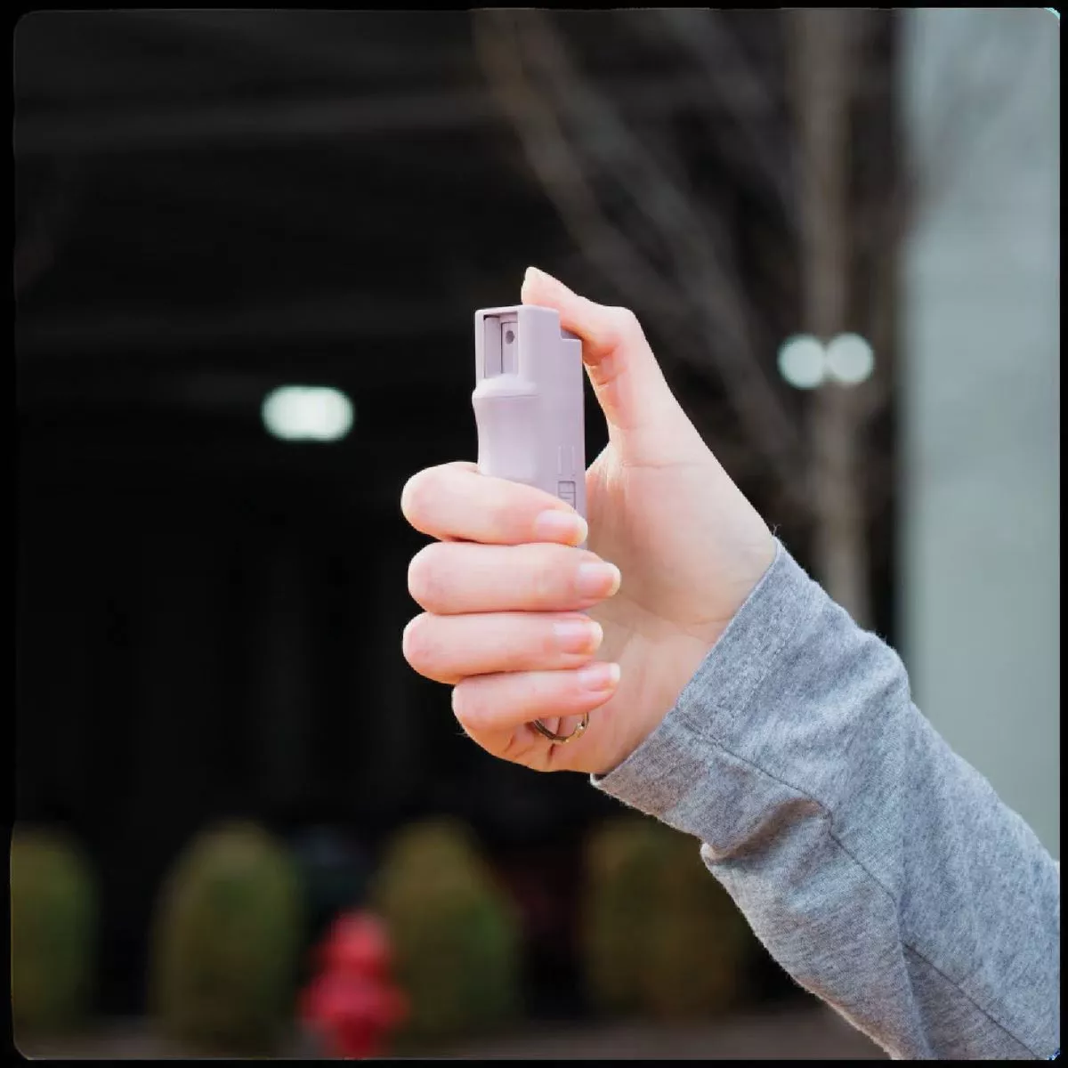 Sabre Hard Case Key Ring Lavender/Black Pepper Spray (2-Pack) - photo 3