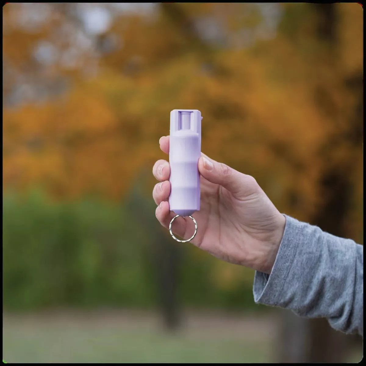 Sabre Hard Case Key Ring Lavender/Black Pepper Spray (2-Pack) - photo 2