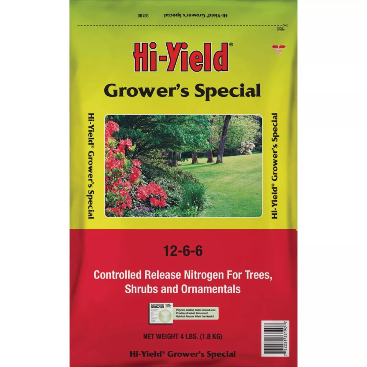 Hi-Yield Grower's Special 3.25 Lb. 12-6-6 Controlled Release Nitrogen