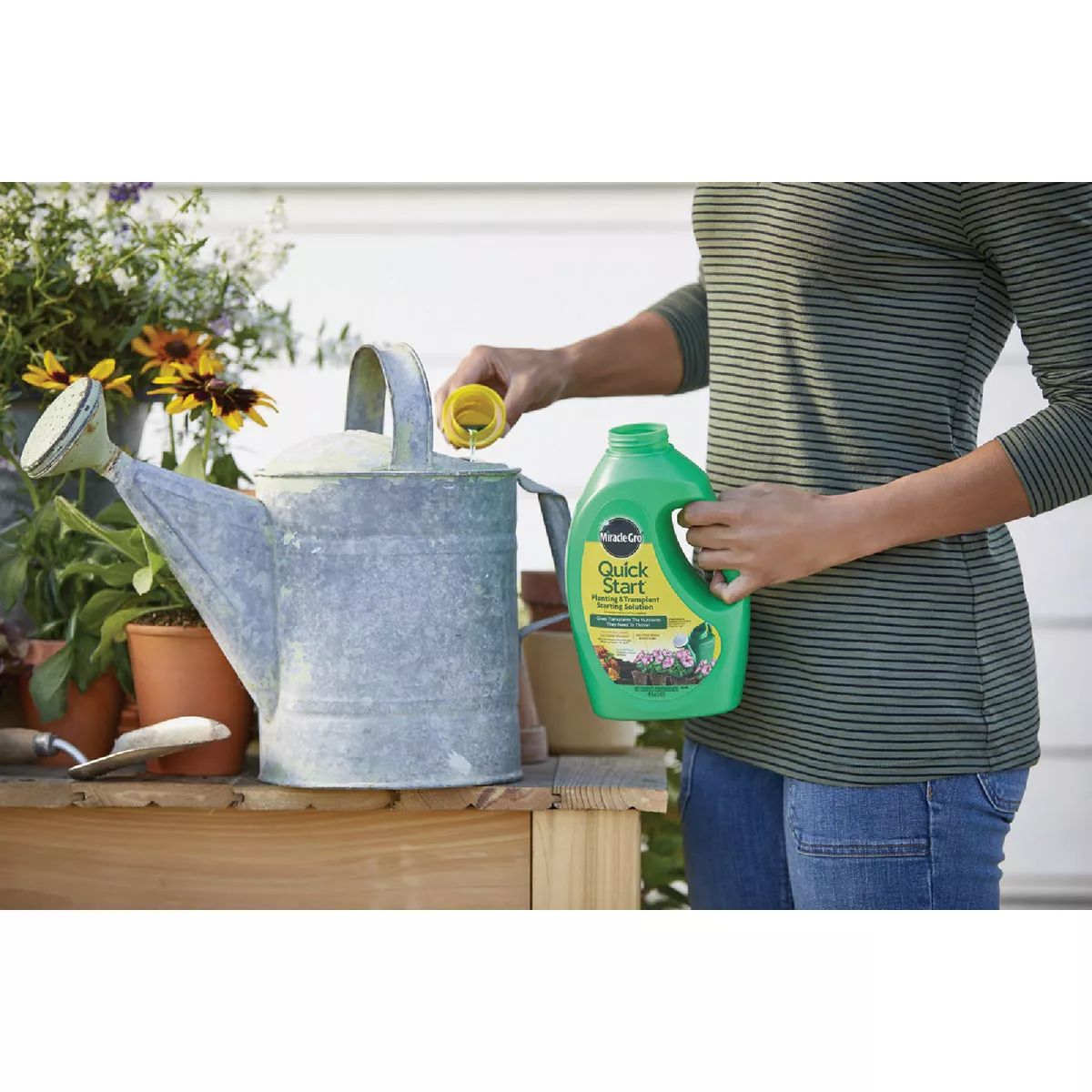 Miracle-Gro Quick Start 48 Oz. Liquid Planting & Transplant Starting Solution - photo 5