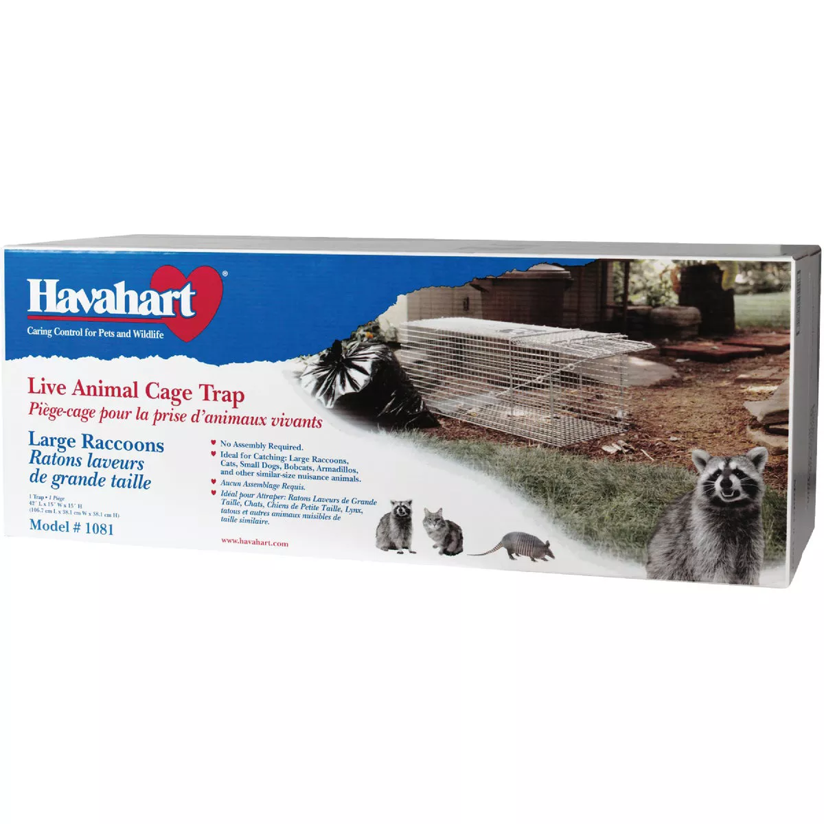 Havahart Professional Galvanized Steel 42 In. Extra-Large Live Animal Trap - photo 2
