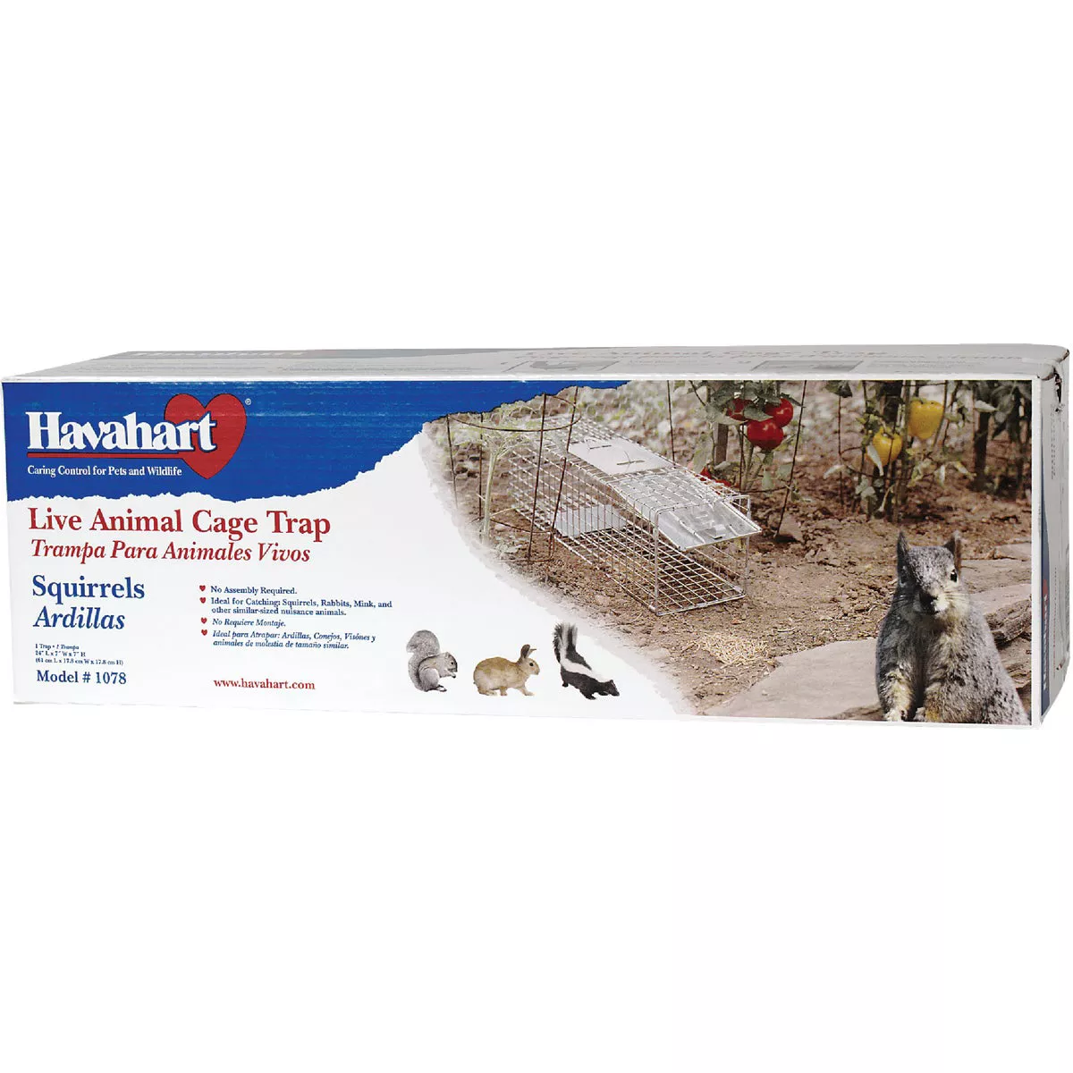 Havahart Professional Galvanized Steel 24 In. Medium Live Animal Trap - photo 2