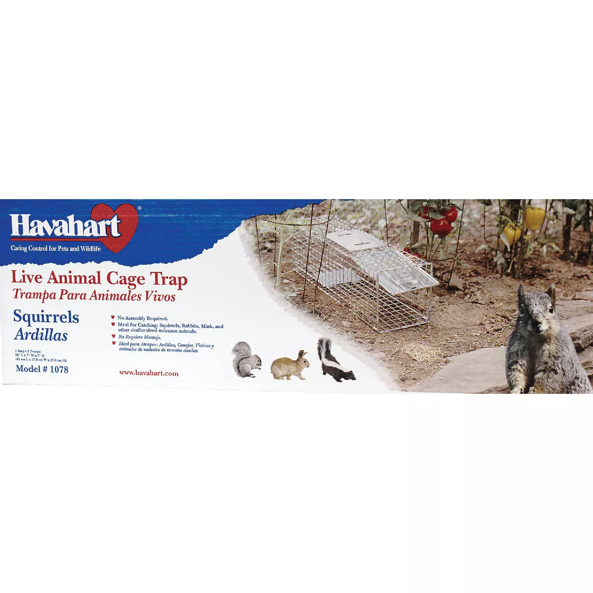 Havahart Professional Galvanized Steel 24 In. Medium Live Animal Trap - photo 3
