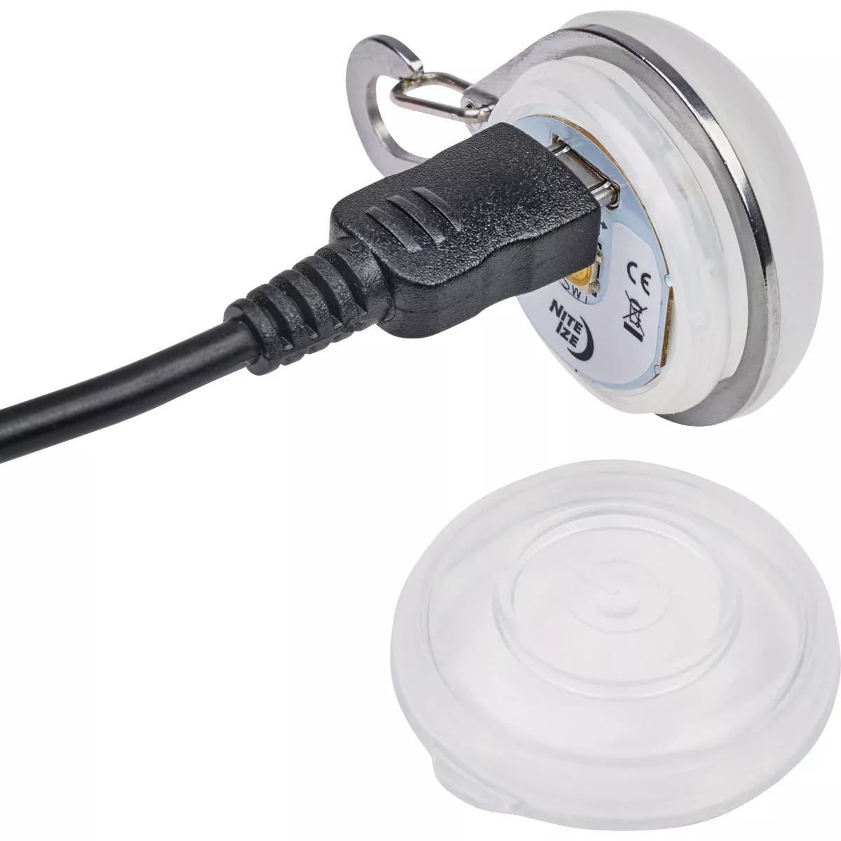 Nite Ize SpotLit White Rechargeable Carabiner LED Light - photo 4