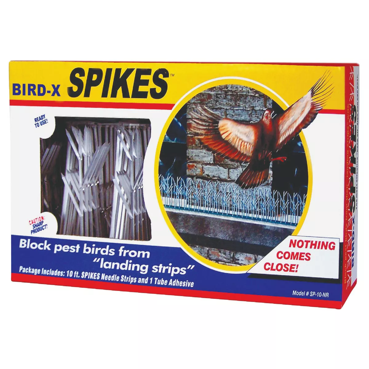 Bird X Polycarbonate Plastic 3 Ft. W. x 1 Ft. L. Bird Control Spikes - photo 2
