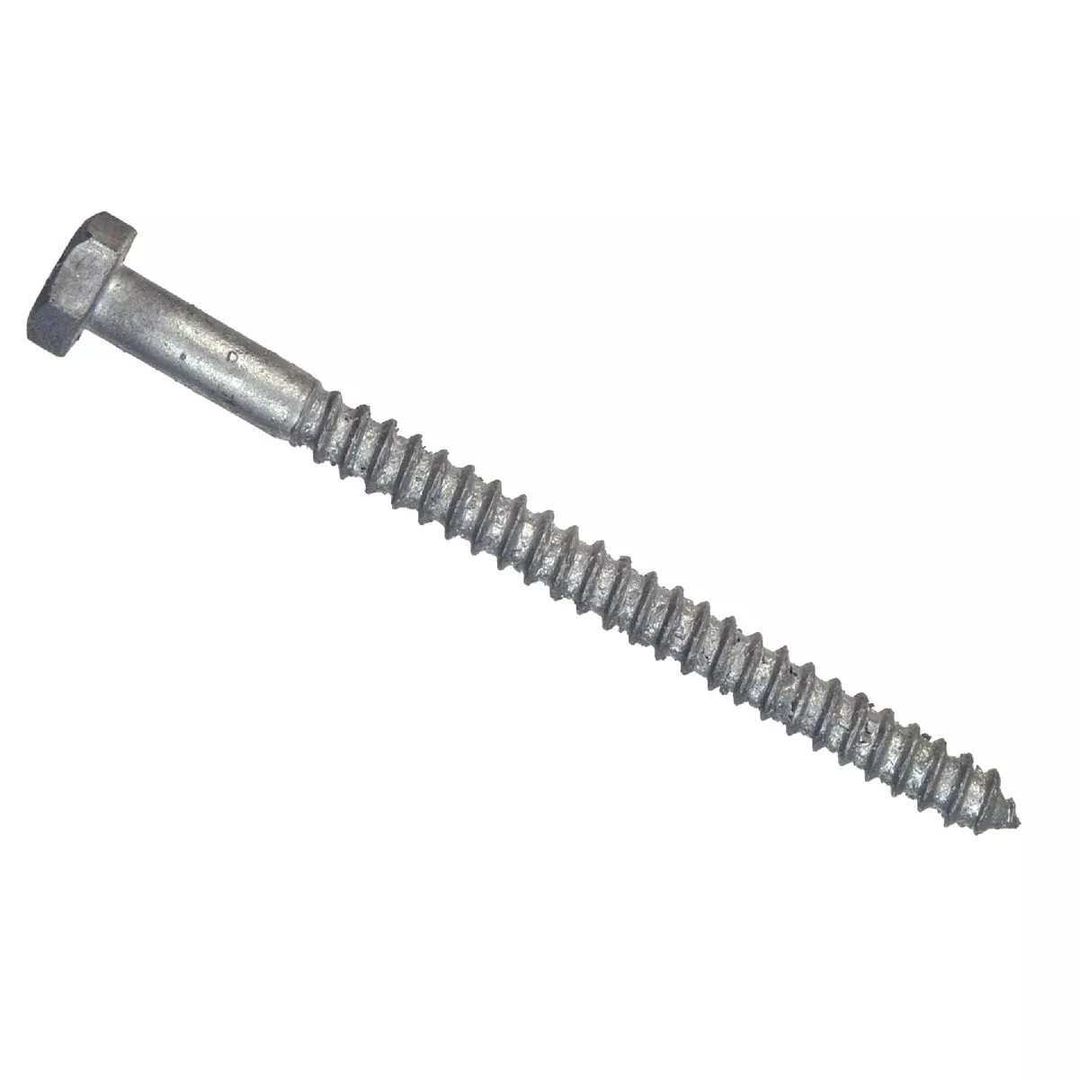 Hillman 1/2 In. x 8 In. Galvanized Hex Lag Screw (25 Ct.)
