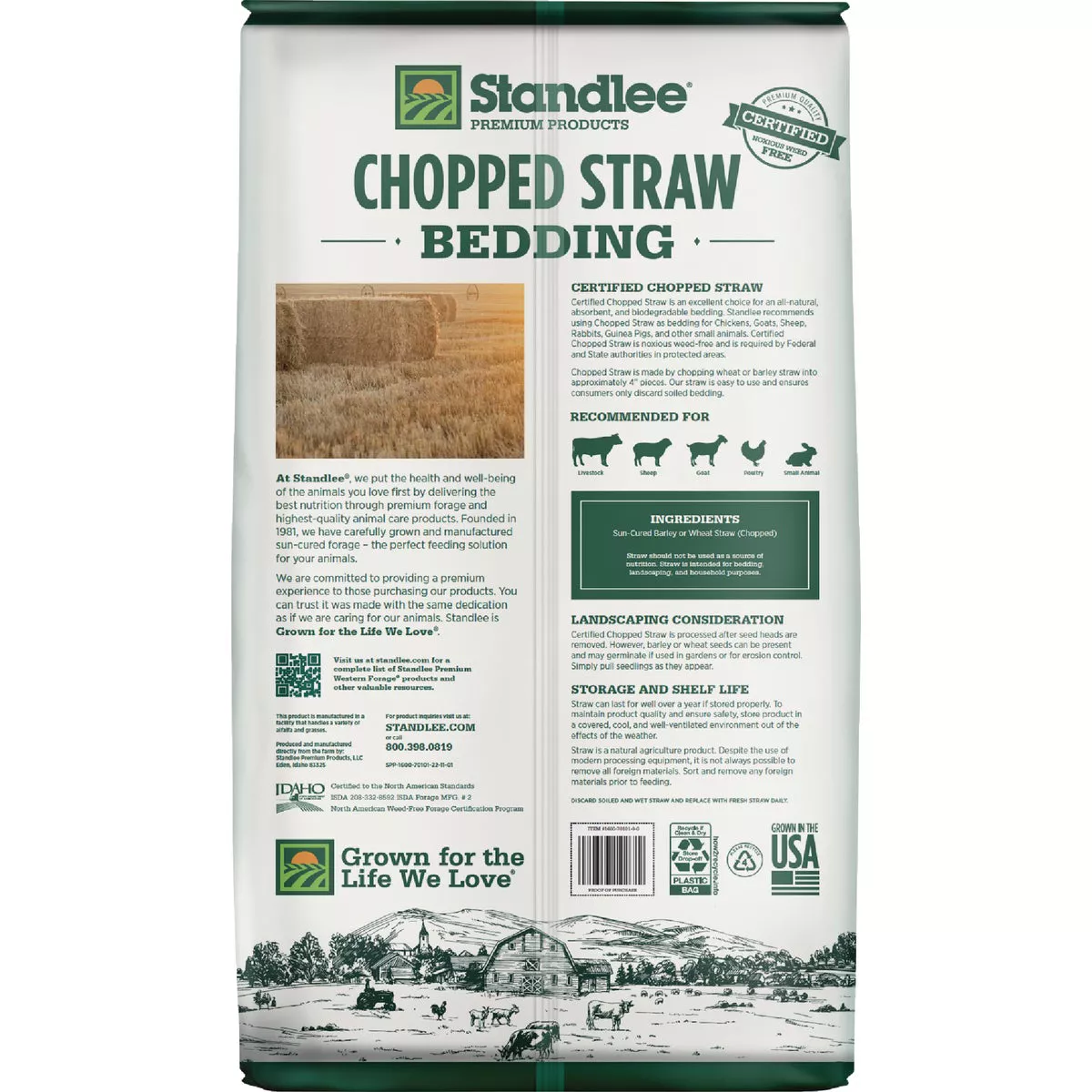 Standlee Premium Western Forage 25 Lb. Certified Chopped Straw - photo 3