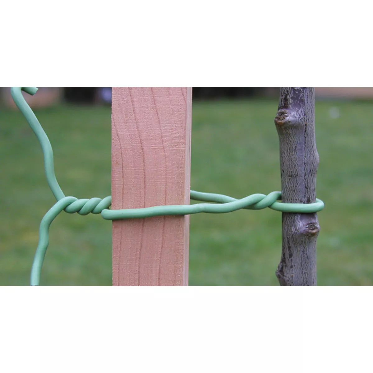 Rapiclip 16 Ft. Green PVC/Rubber Light-Duty Garden Twist Tie - photo 4