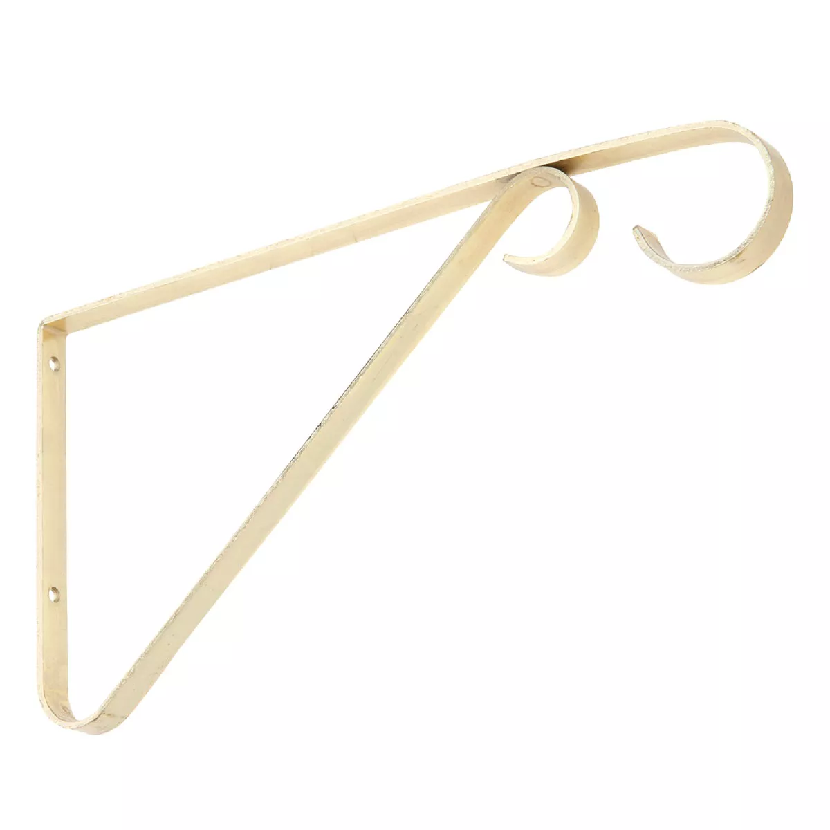 National Hardware 9 In. Brass Steel Hanging Plant Bracket - photo 3