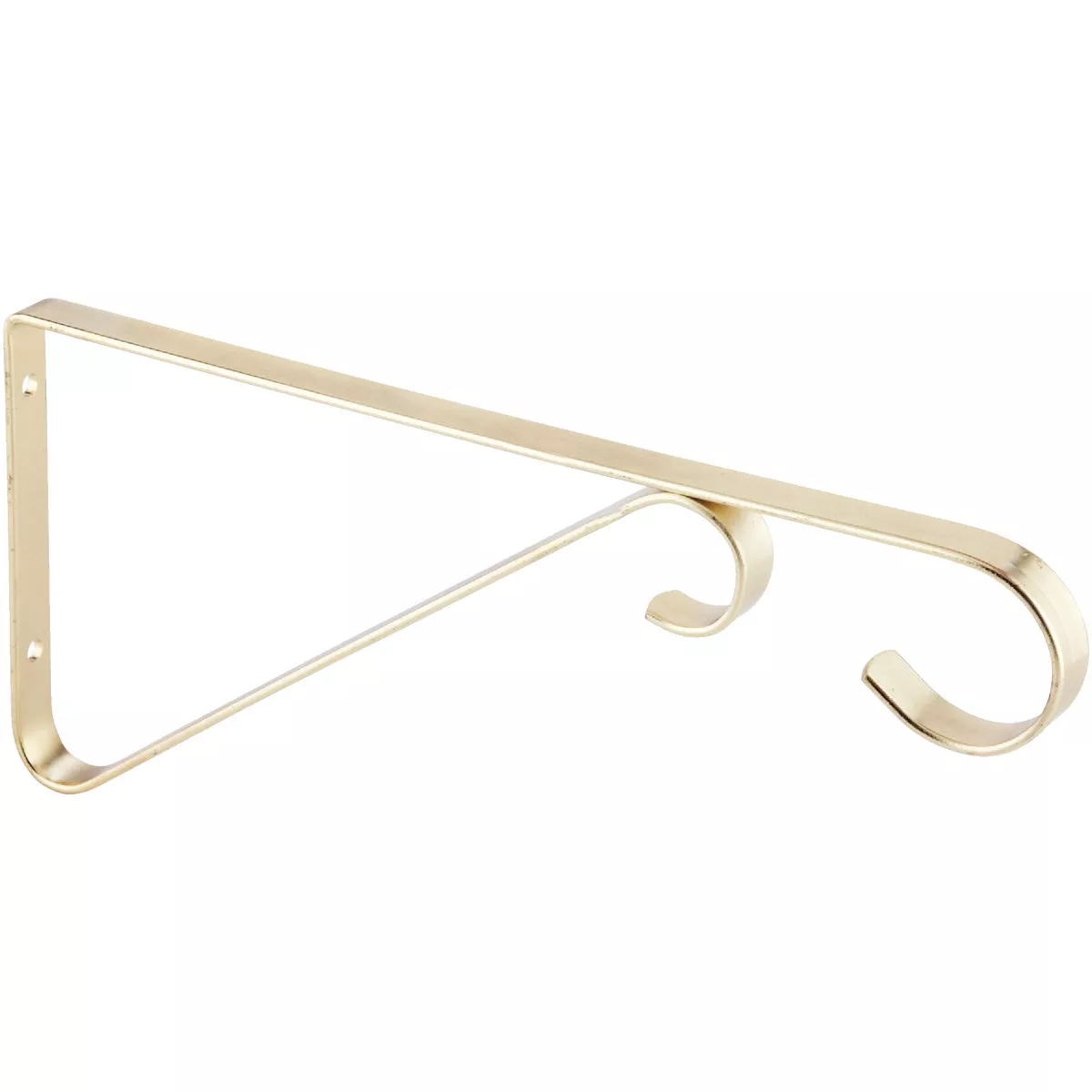 National Hardware 9 In. Brass Steel Hanging Plant Bracket - photo 4