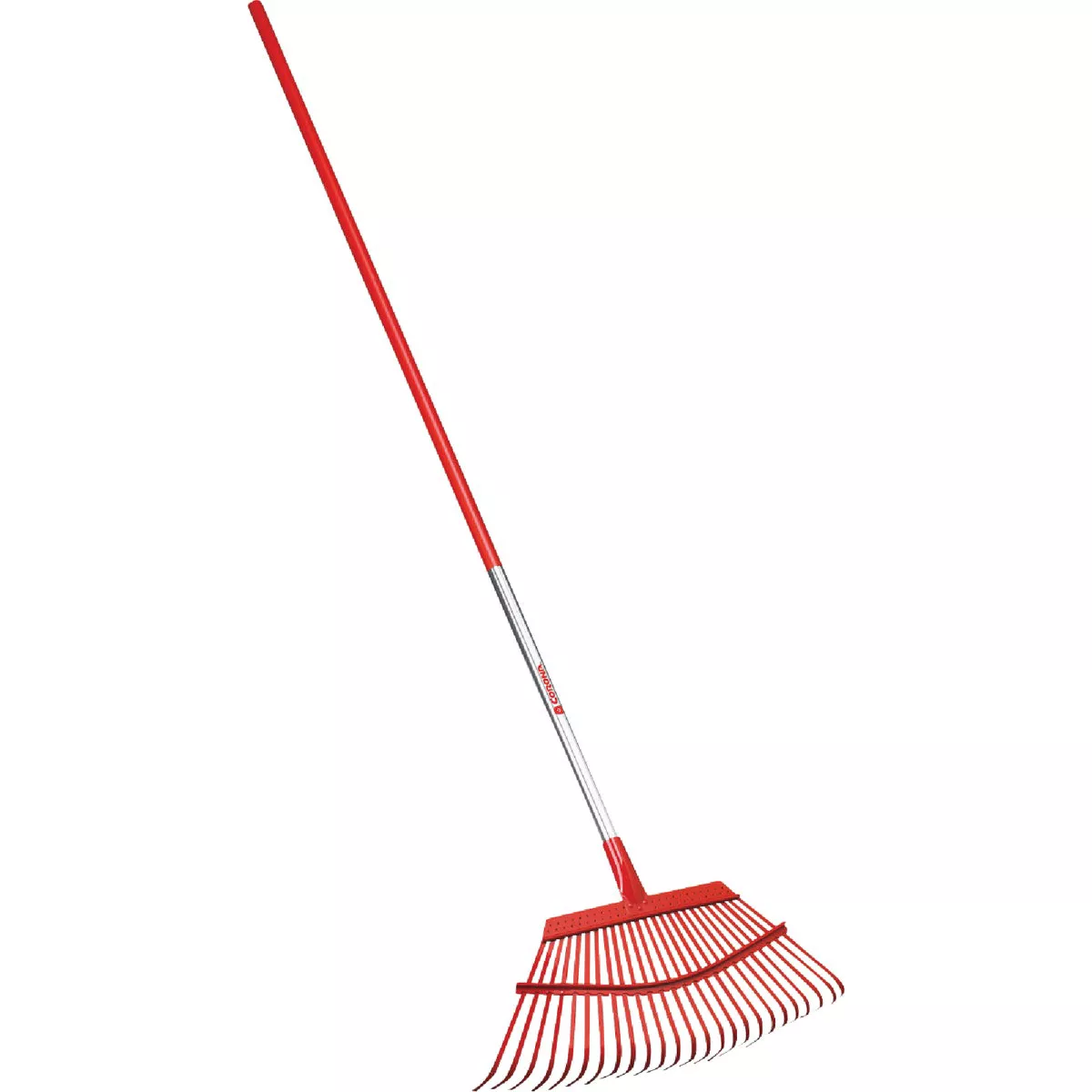 Corona 19 In. Steel Head Lawn and Leaf Rake with 54 In. Aluminum Handle (25-Tine)