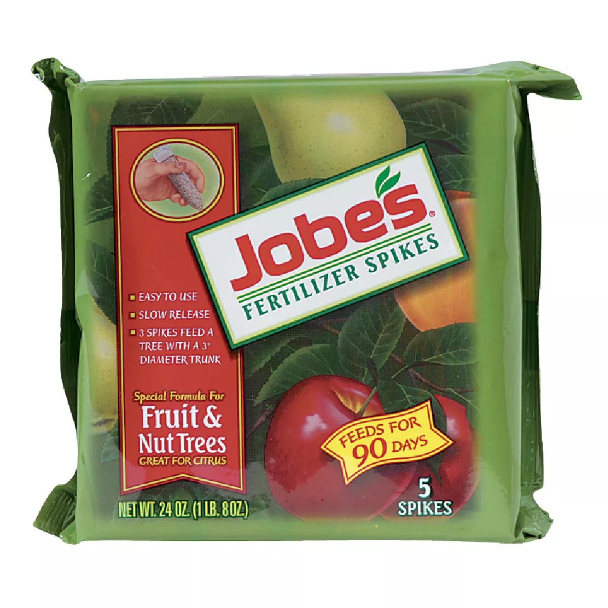 Jobe's 9-12-12 Fruit & Nut Tree Fertilizer Spikes (5-Pack)