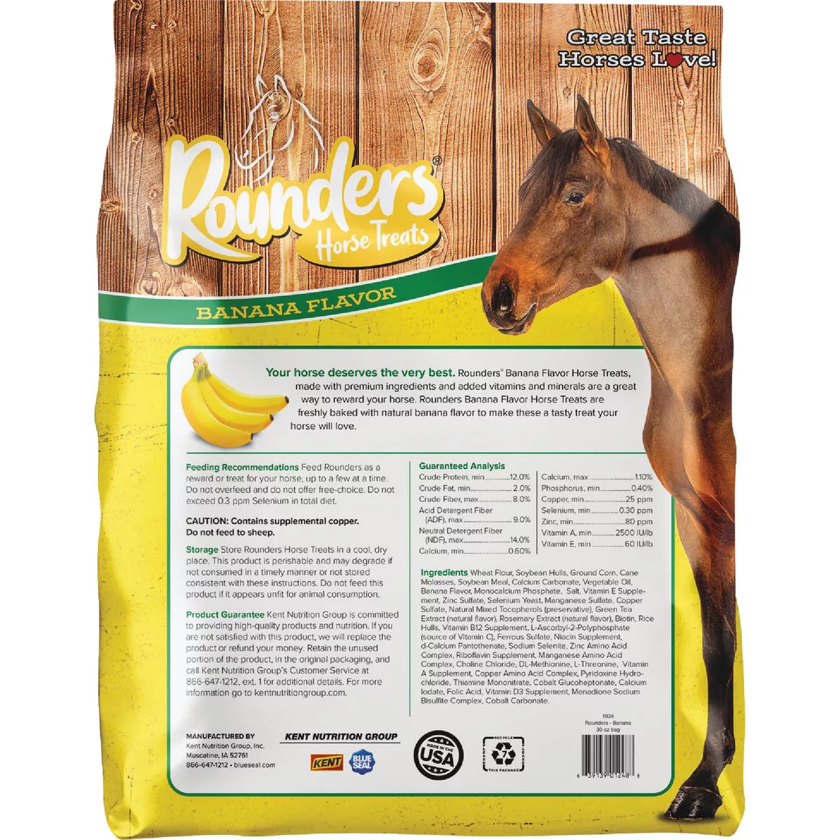 Kent Rounders 30 Oz. Banana Horse Treats - photo 2