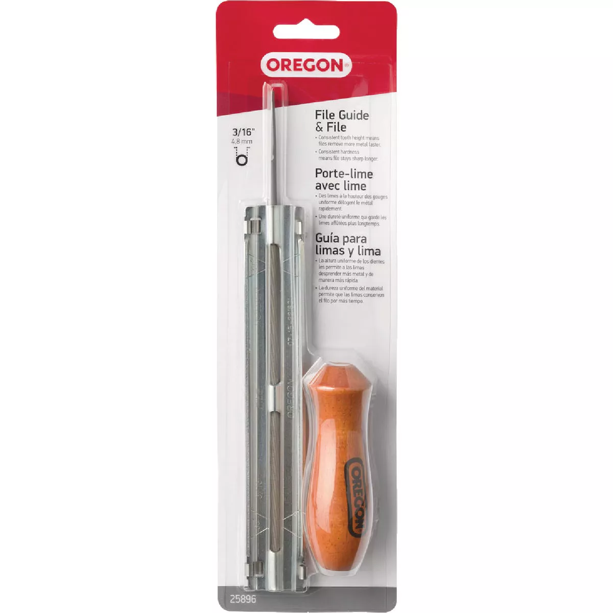 Oregon 3/16 In. Chainsaw File Guide - photo 2