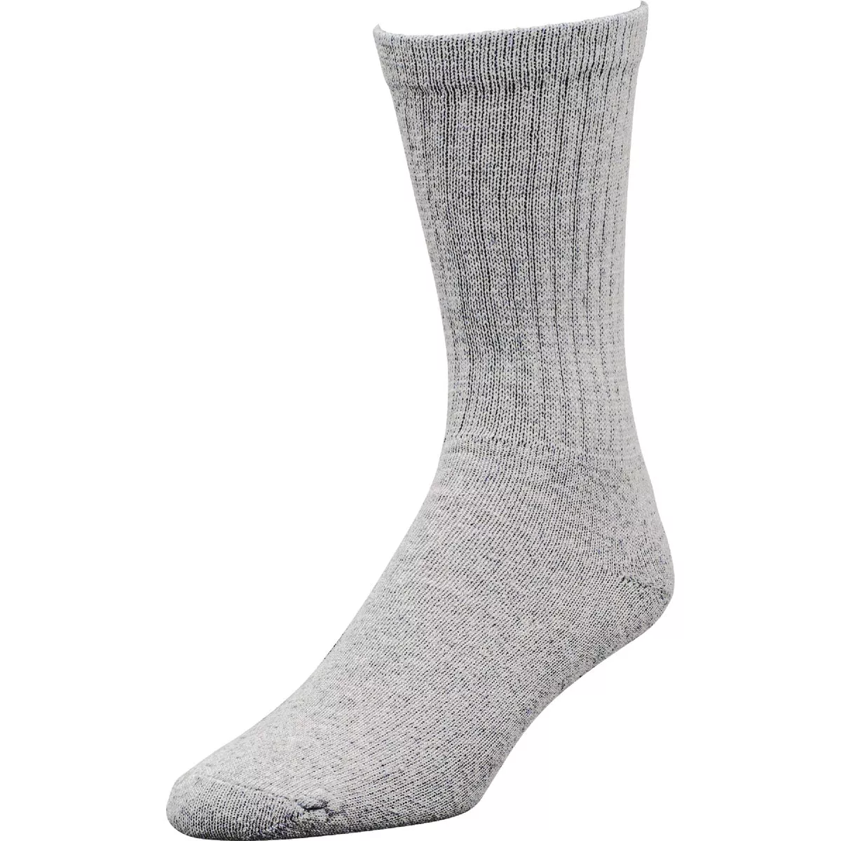 Railroad Sock Gray Crew Sock (6-Pack) | True Value Hardware