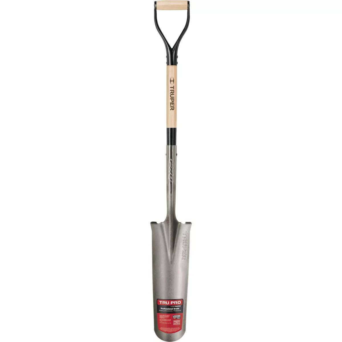 Truper Tru Pro 32 In. Wood D-Handle Round Point Drain Spade - photo 2