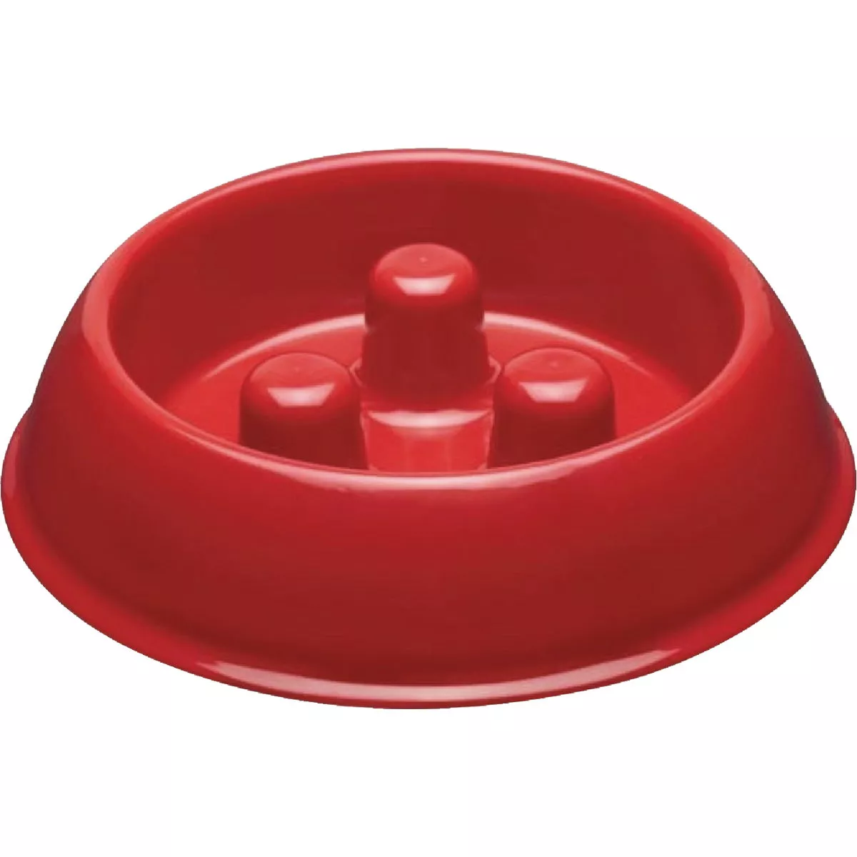 Boss Pet Pro Select 12 Oz. Red Plastic Slow Feeder Bowl - photo 2